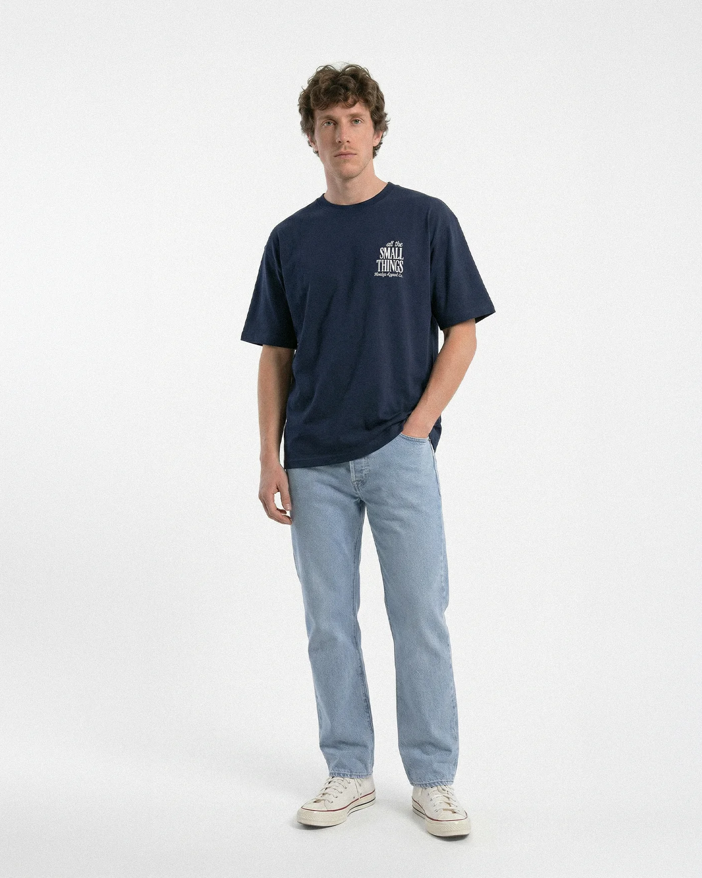 All the Small Things | Darkblue Tee - Image 6