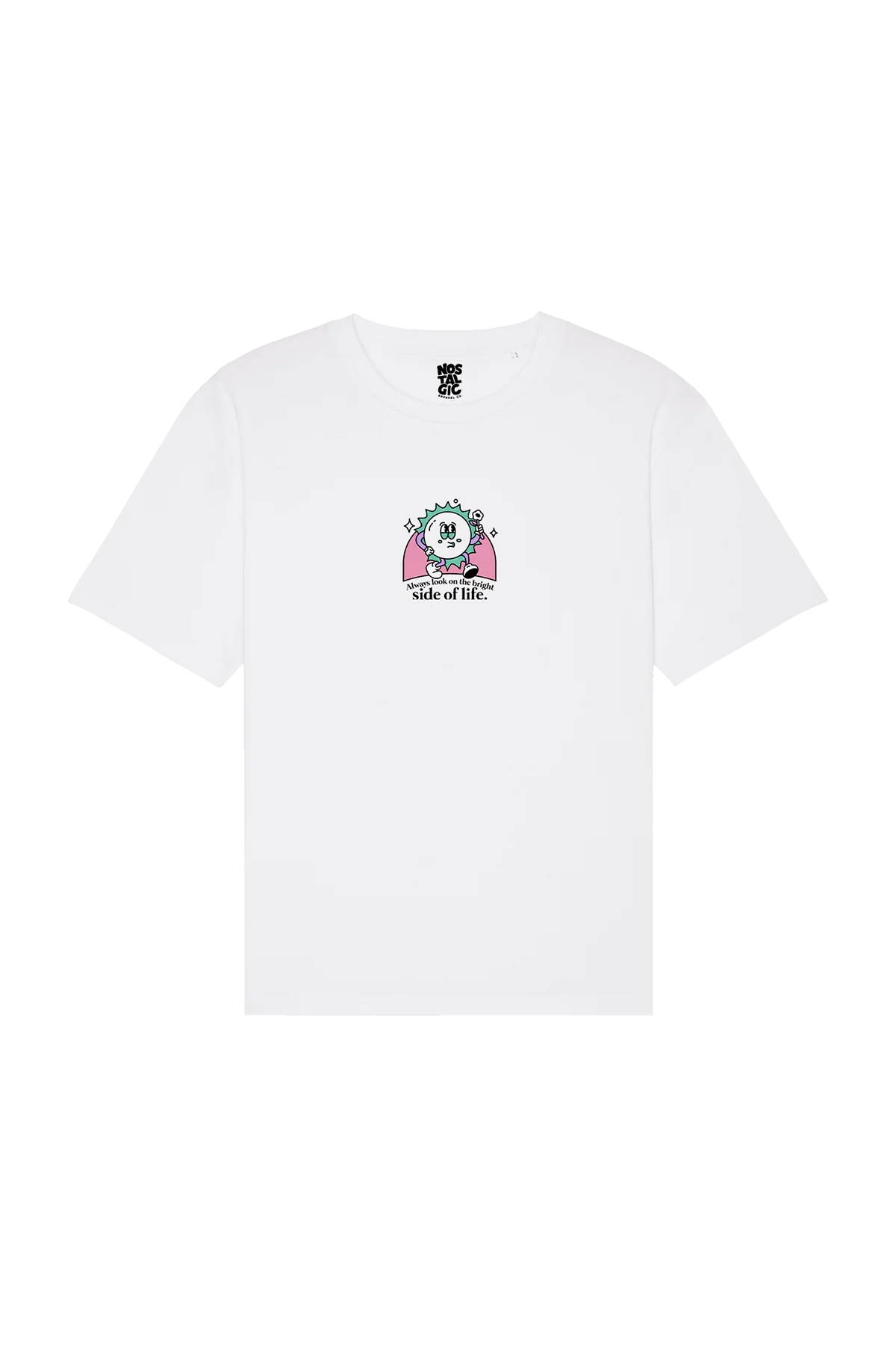 Always look on the bright side of life | White Tee - Image 6