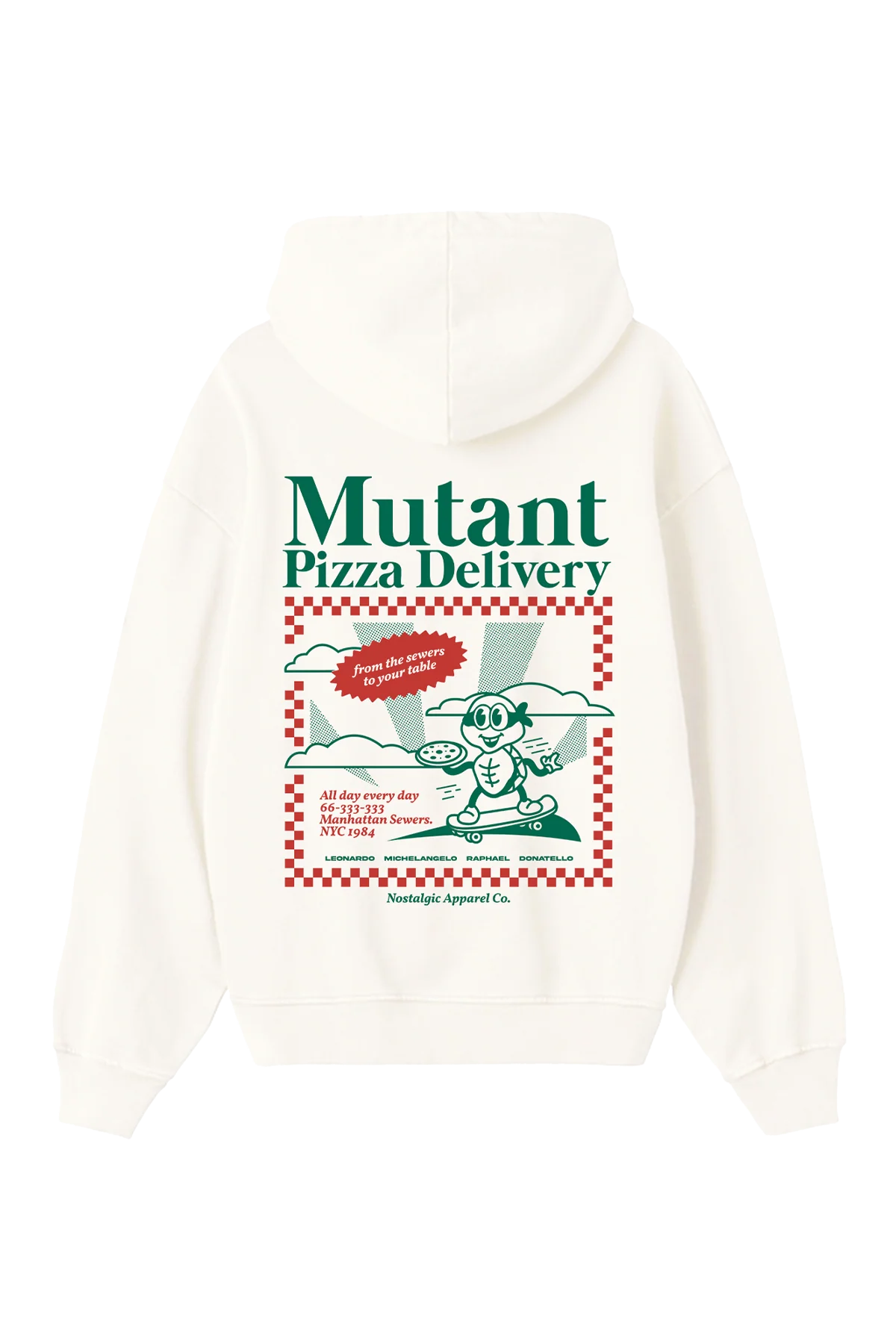 Mutant Pizza Delivery | Oversized Hoodie