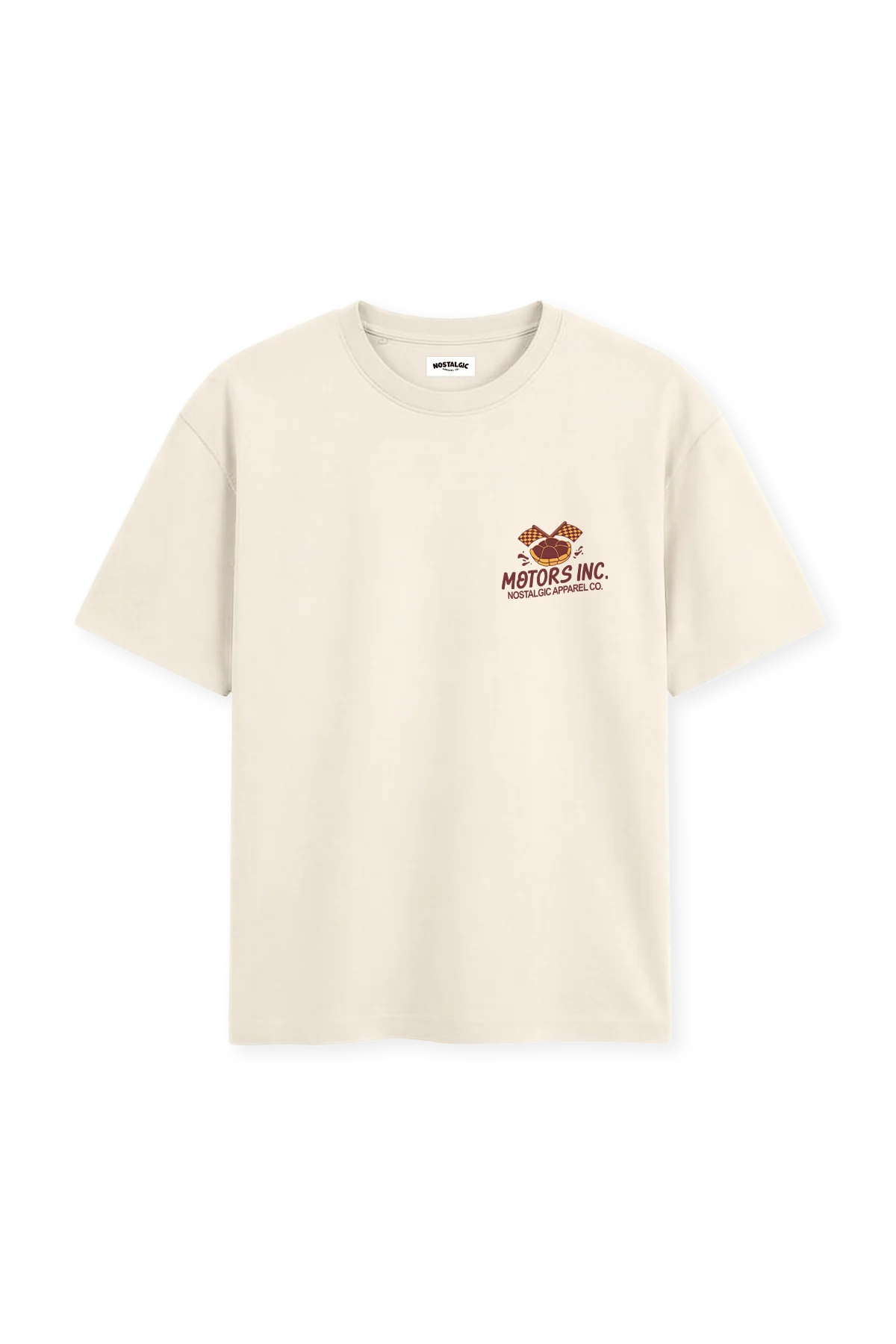 Don't Hurry Be Happy | Natural Tee - Image 6