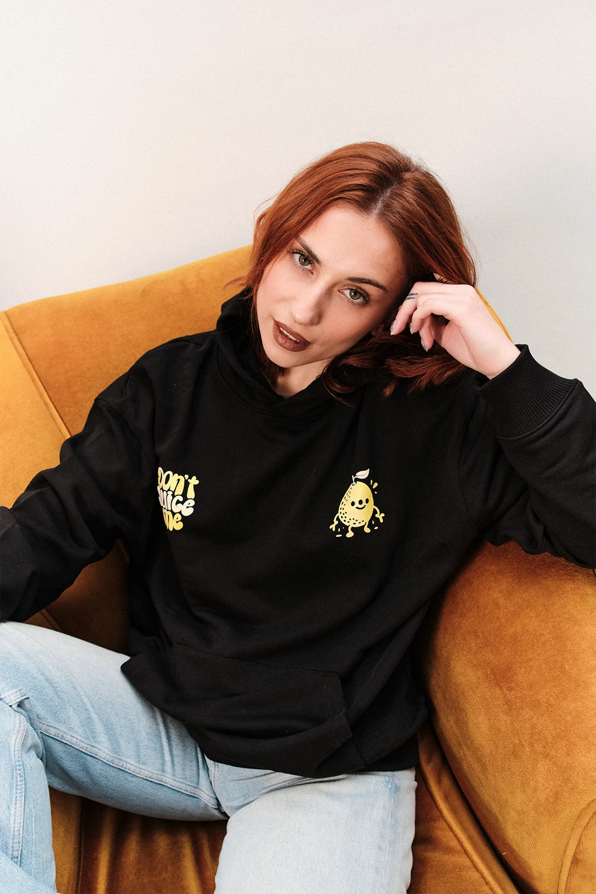 Don't juice me | Oversized Hoodie - Image 3