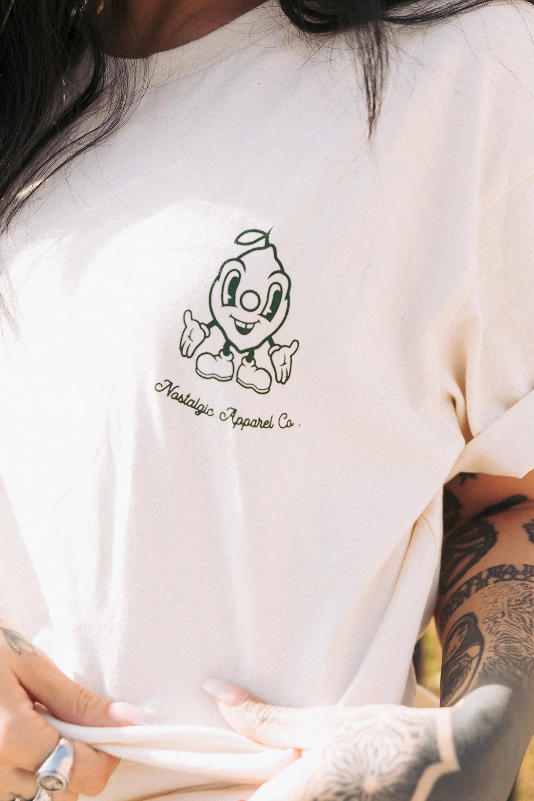 Easy Peasy Lemon Squeezy | Natural Tee - Image 14