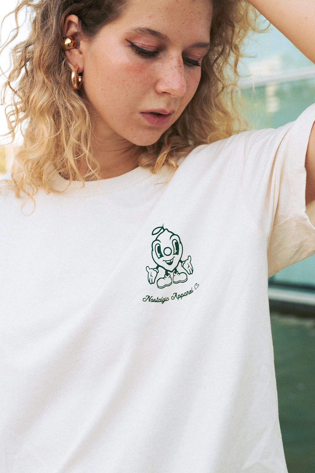 Easy Peasy Lemon Squeezy | Natural Tee - Image 3
