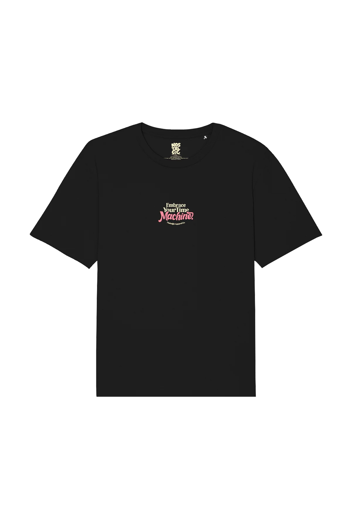 Embrace Your Time Machine | Black Tee - Image 5