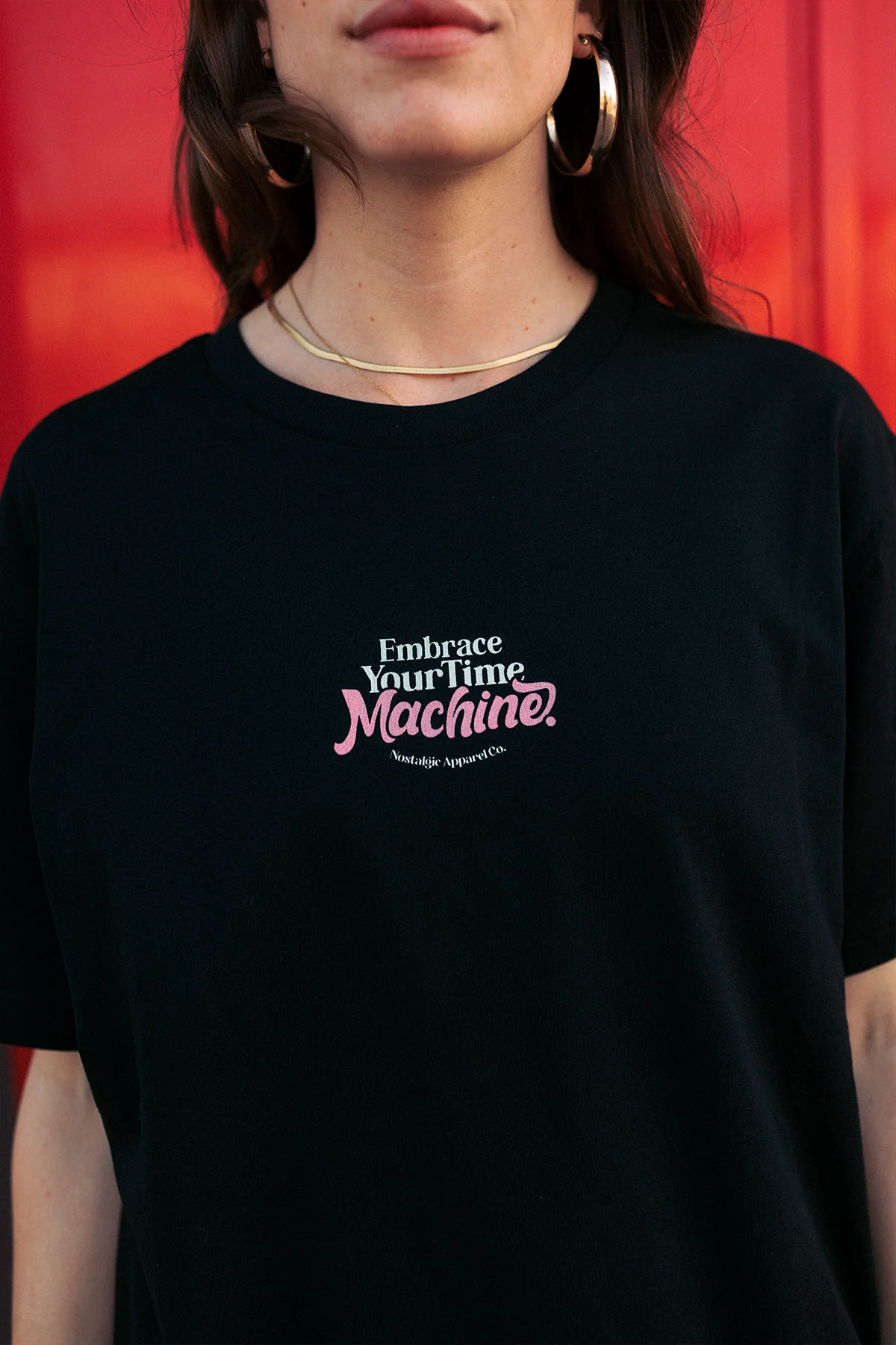 Embrace Your Time Machine | Black Tee - Image 9