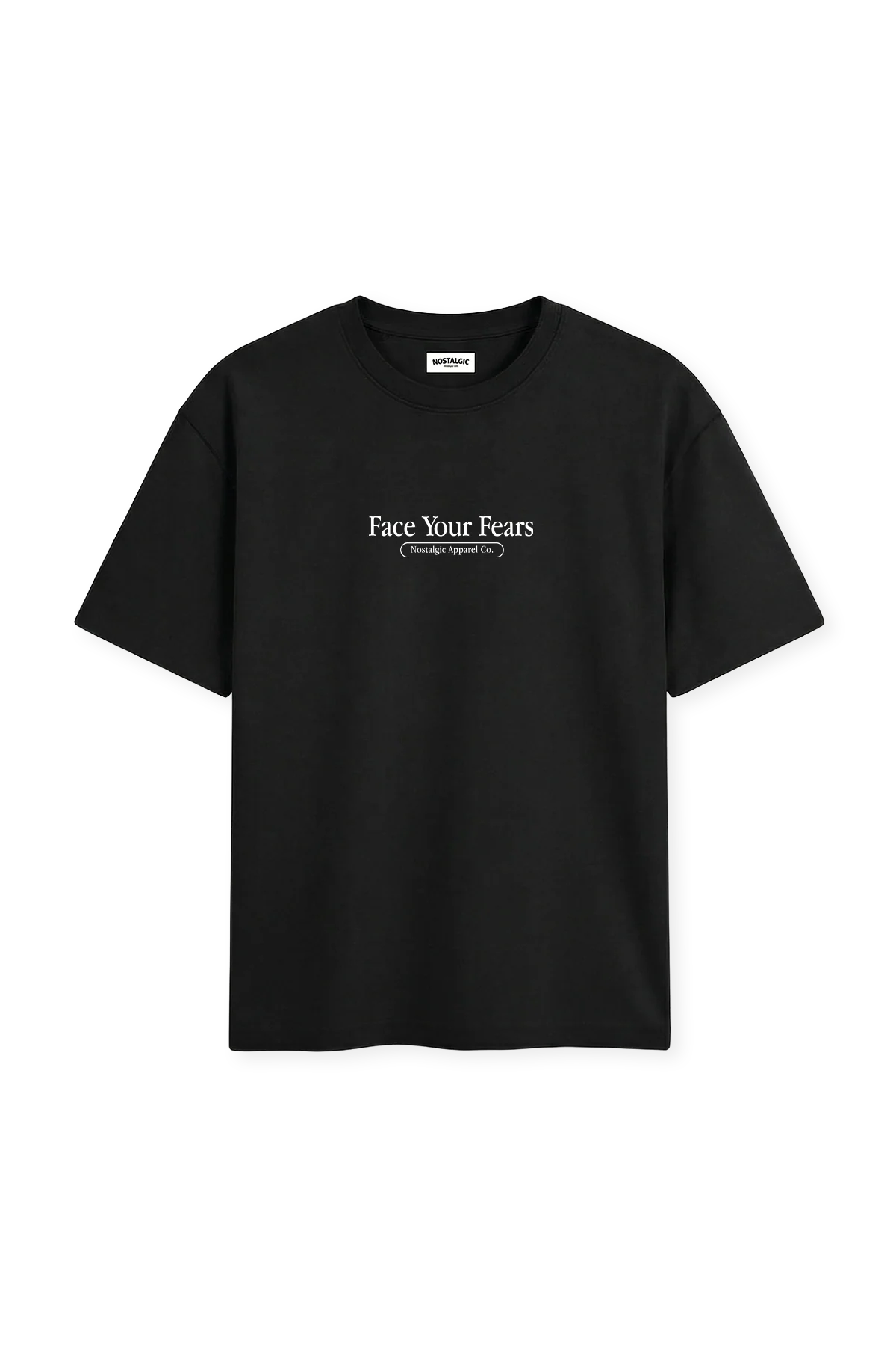 Face Your Fears | Black Tee - Image 6