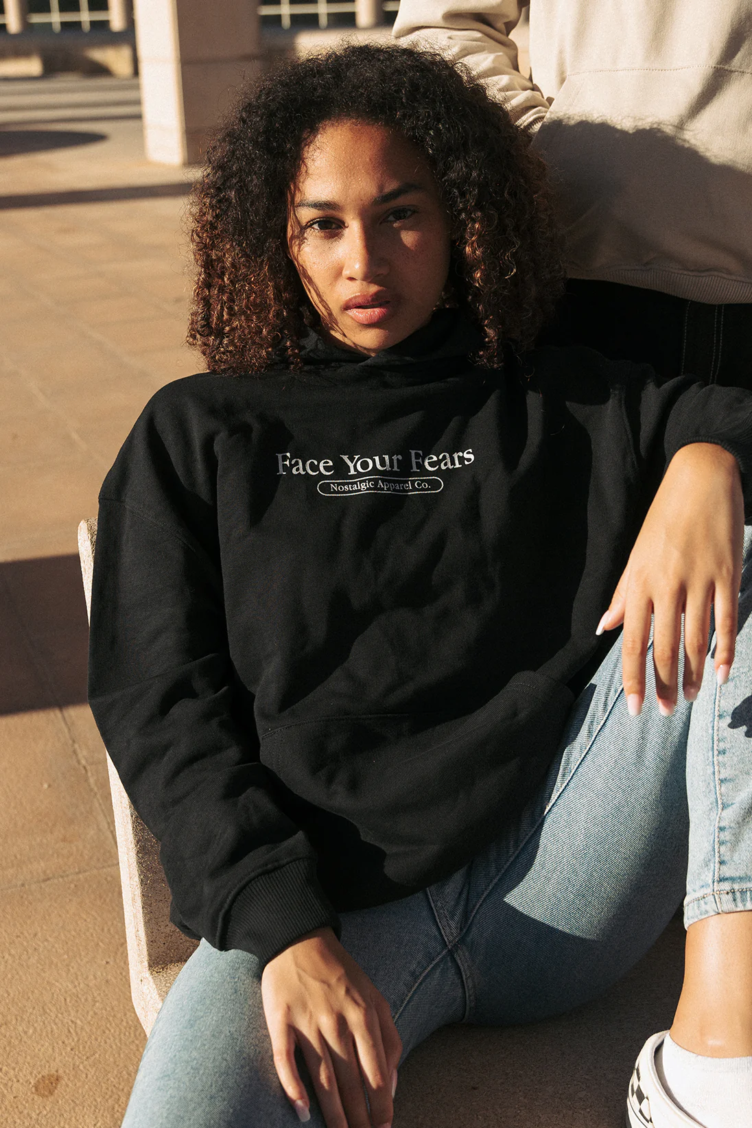 Face Your Fears | Oversized Hoodie - Image 3