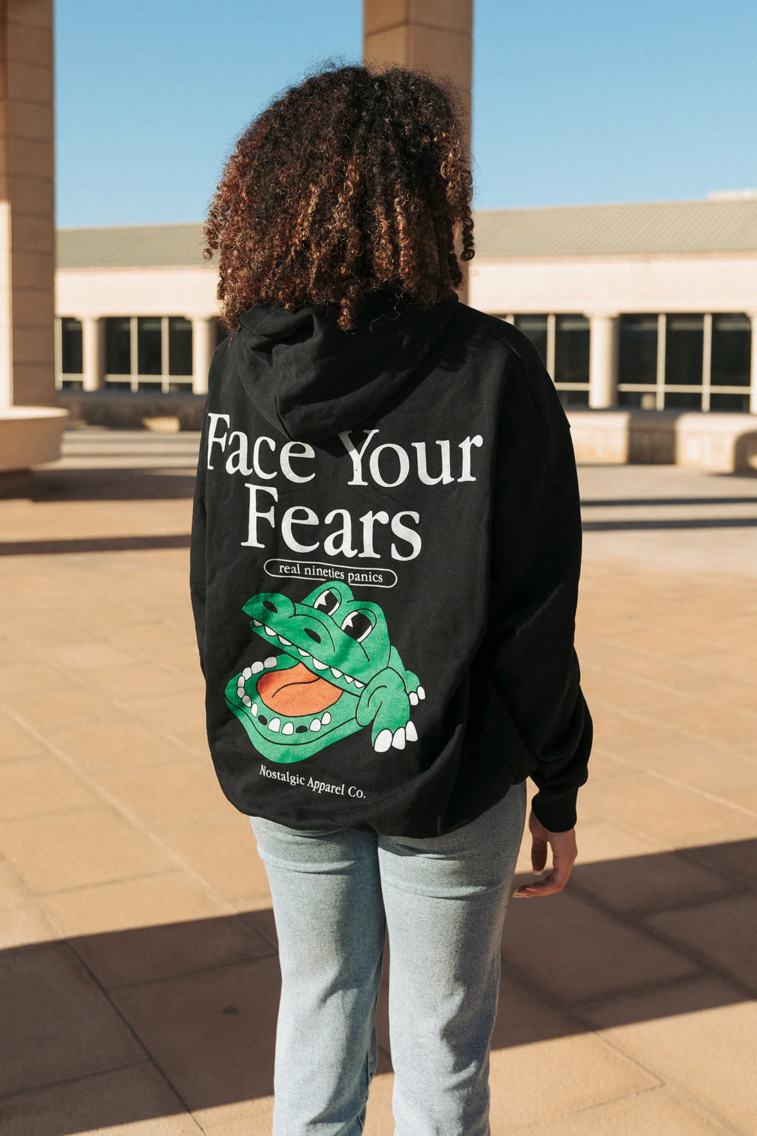 Face Your Fears | Oversized Hoodie - Image 6