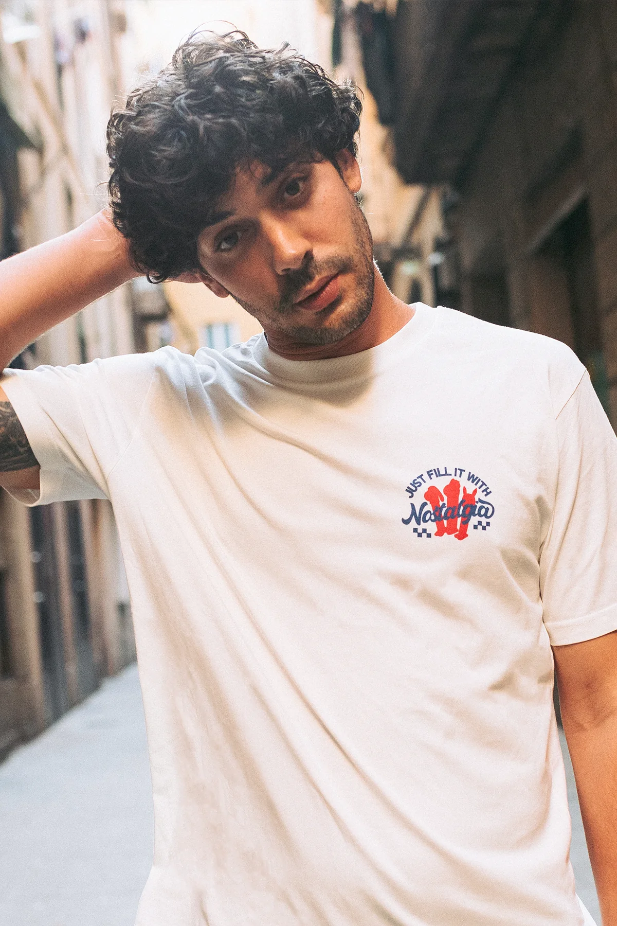 Fill it with Nostalgia | OffWhite Tee - Image 3
