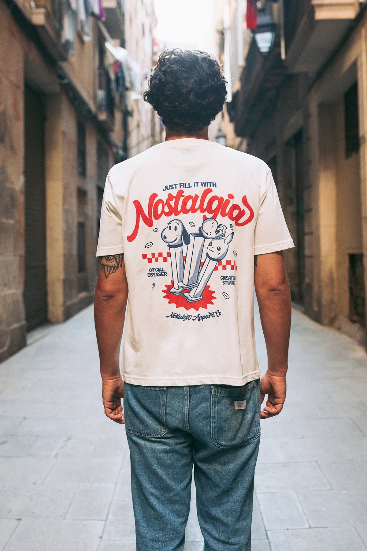 Fill it with Nostalgia | OffWhite Tee - Image 4