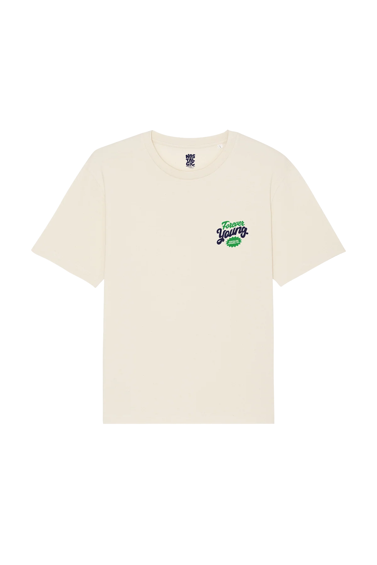 Forever Young | Natural Tee - Image 5