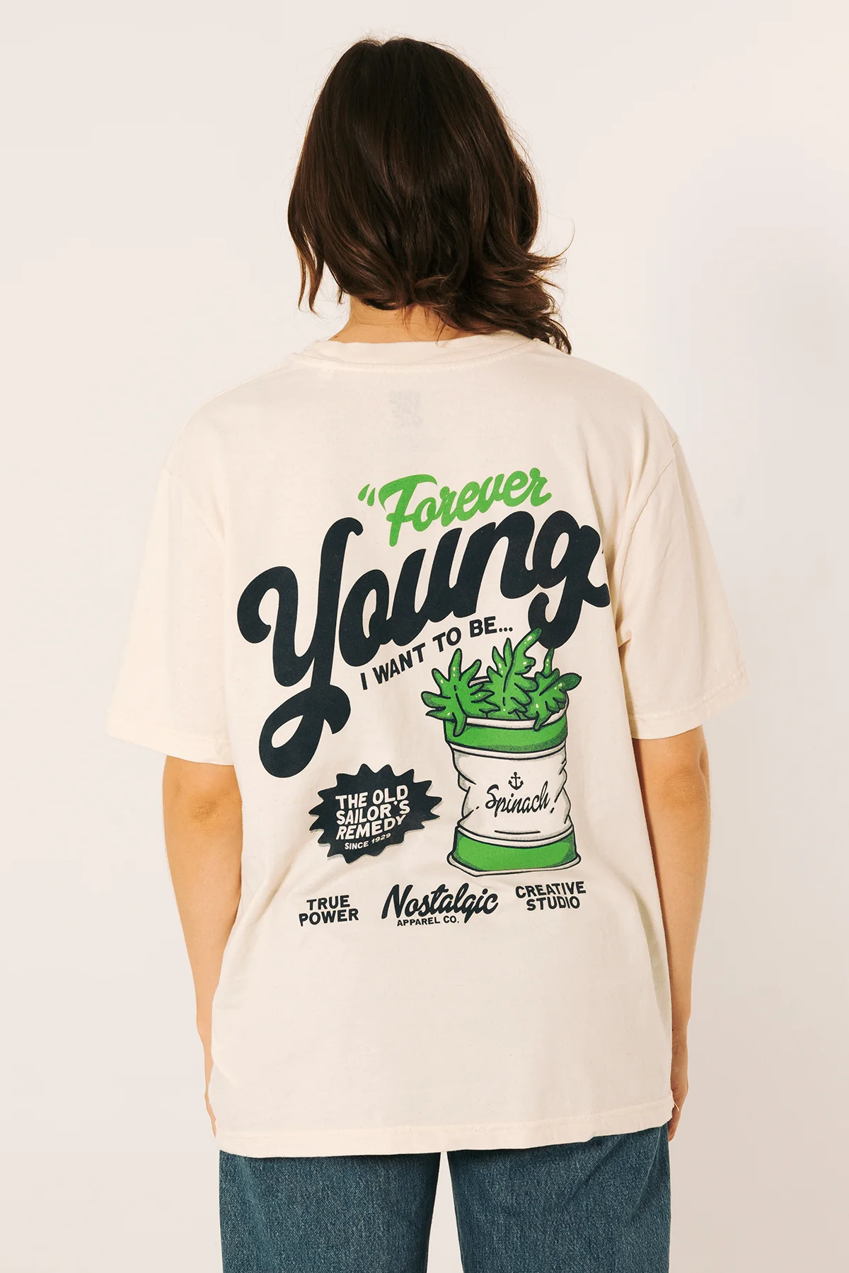 Forever Young | Natural Tee - Image 6