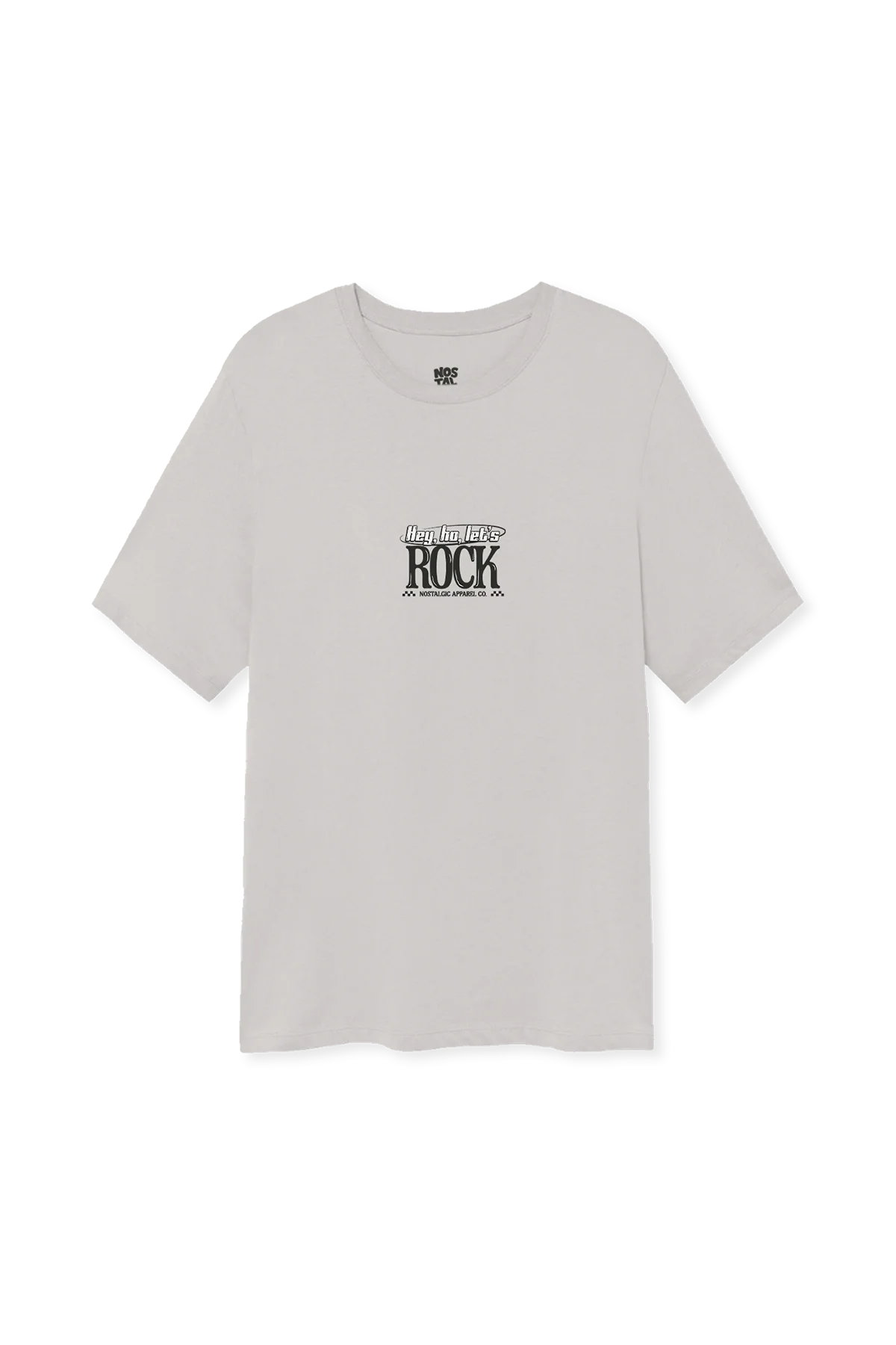 Hey, ho, let's rock | Grey Tee - Image 5