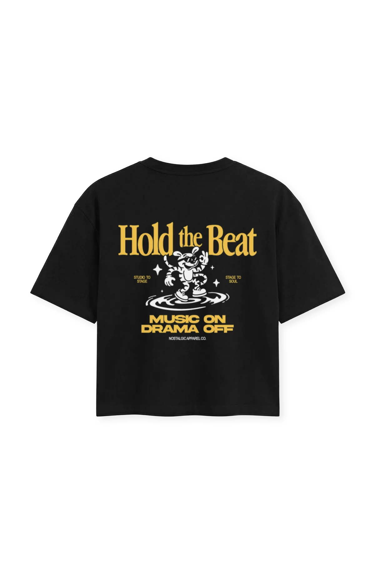Hold the beat | Cropped Tee