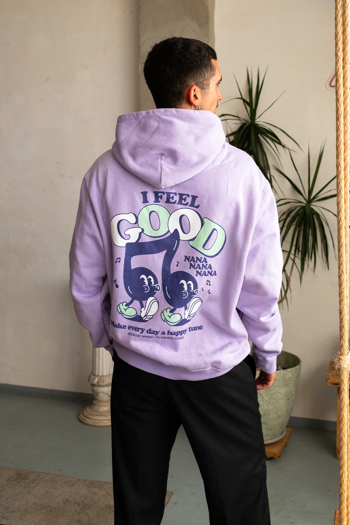 I Feel Good Nanana | Oversized Hoodie - Image 2