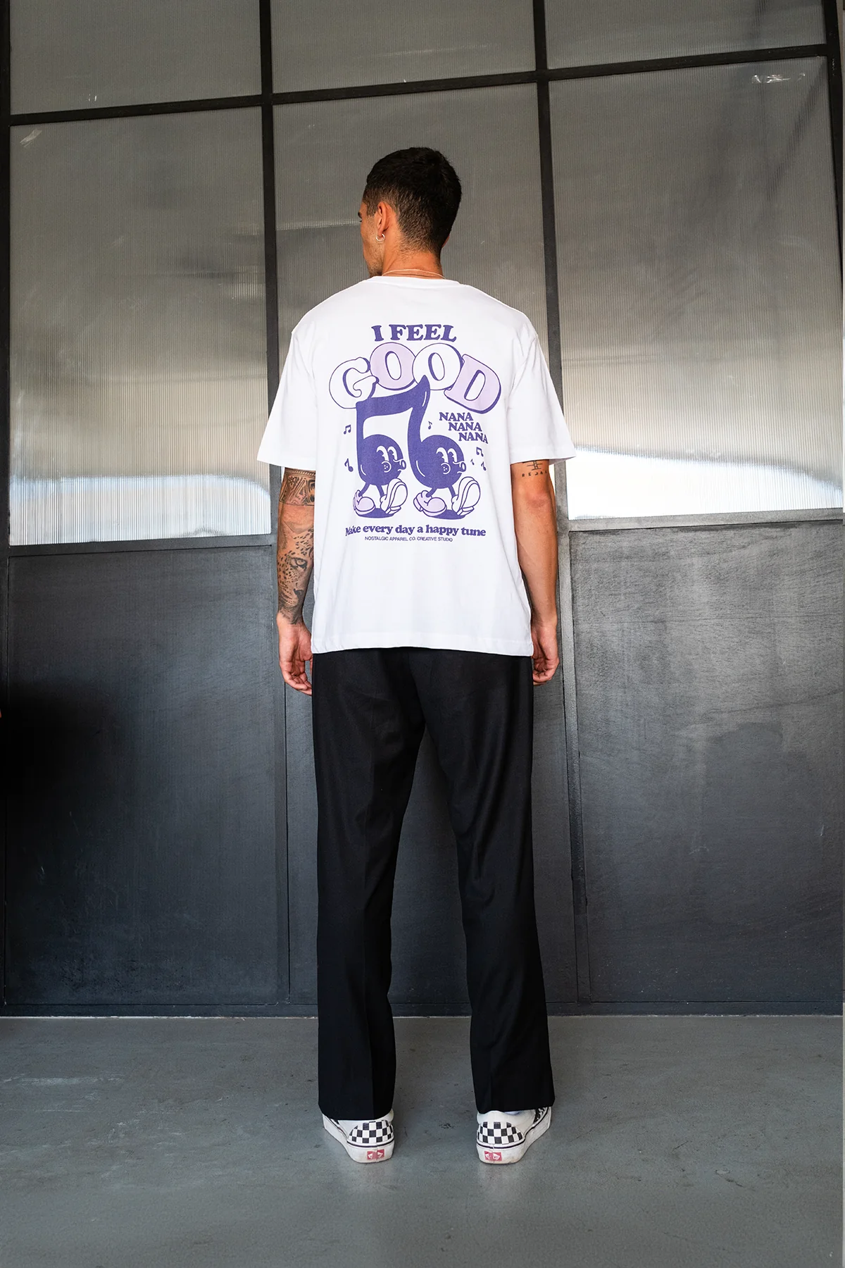 I Feel Good Nanana | White Tee - Image 7