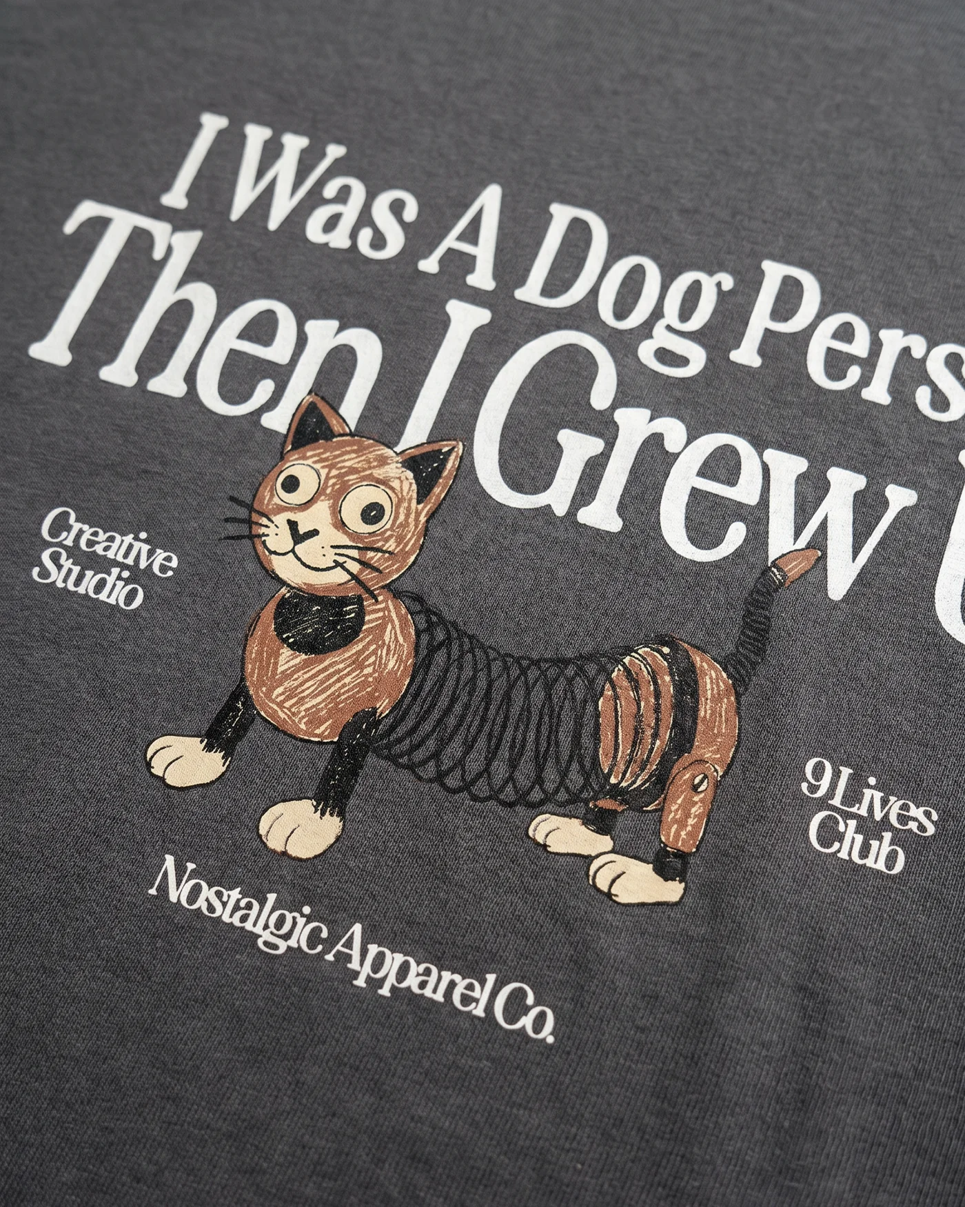 I was a dog person | Tee - Image 8