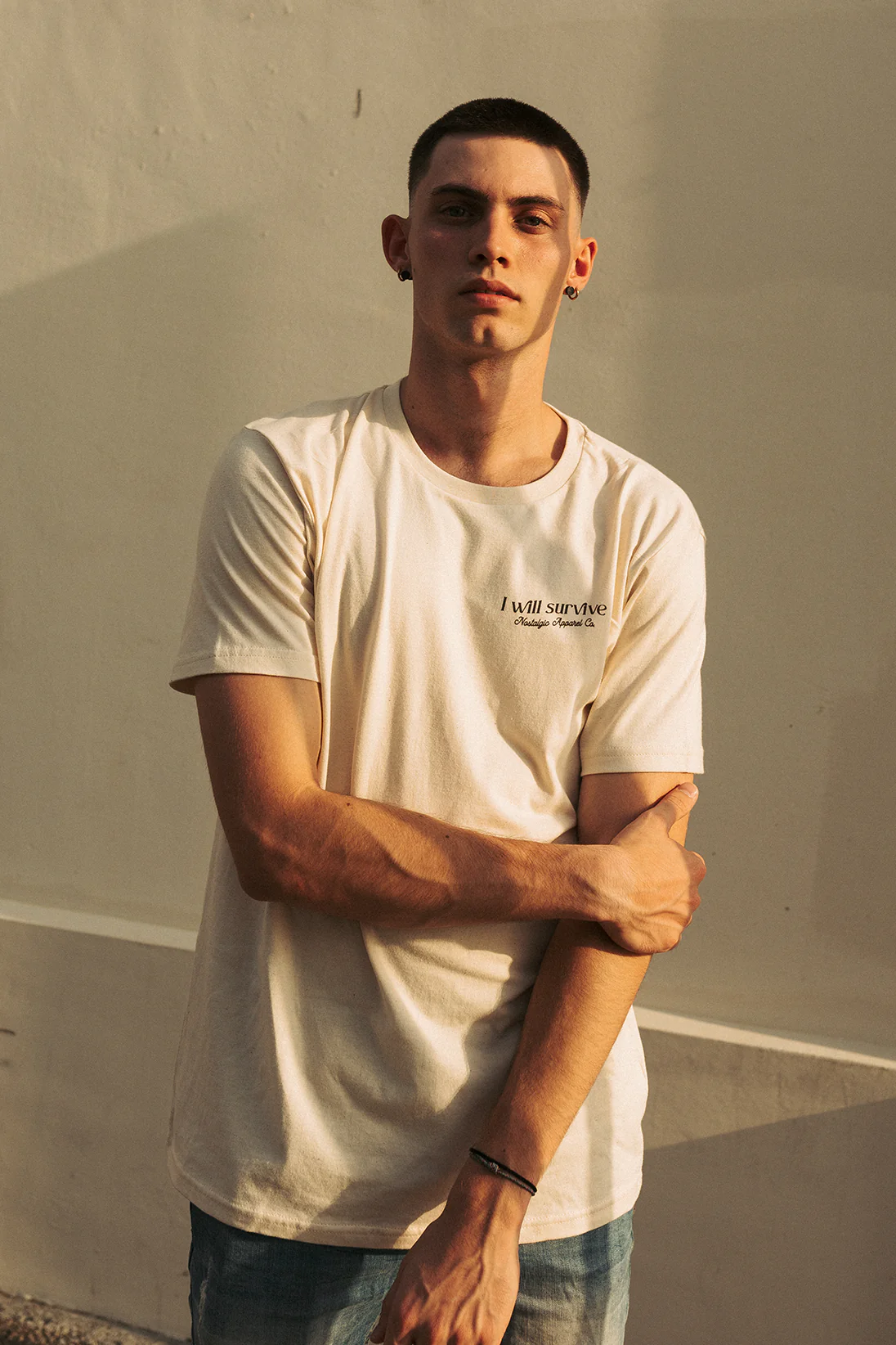 I will survive | Natural Tee - Image 3