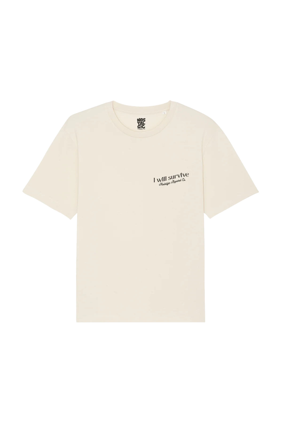 I will survive | Natural Tee - Image 5
