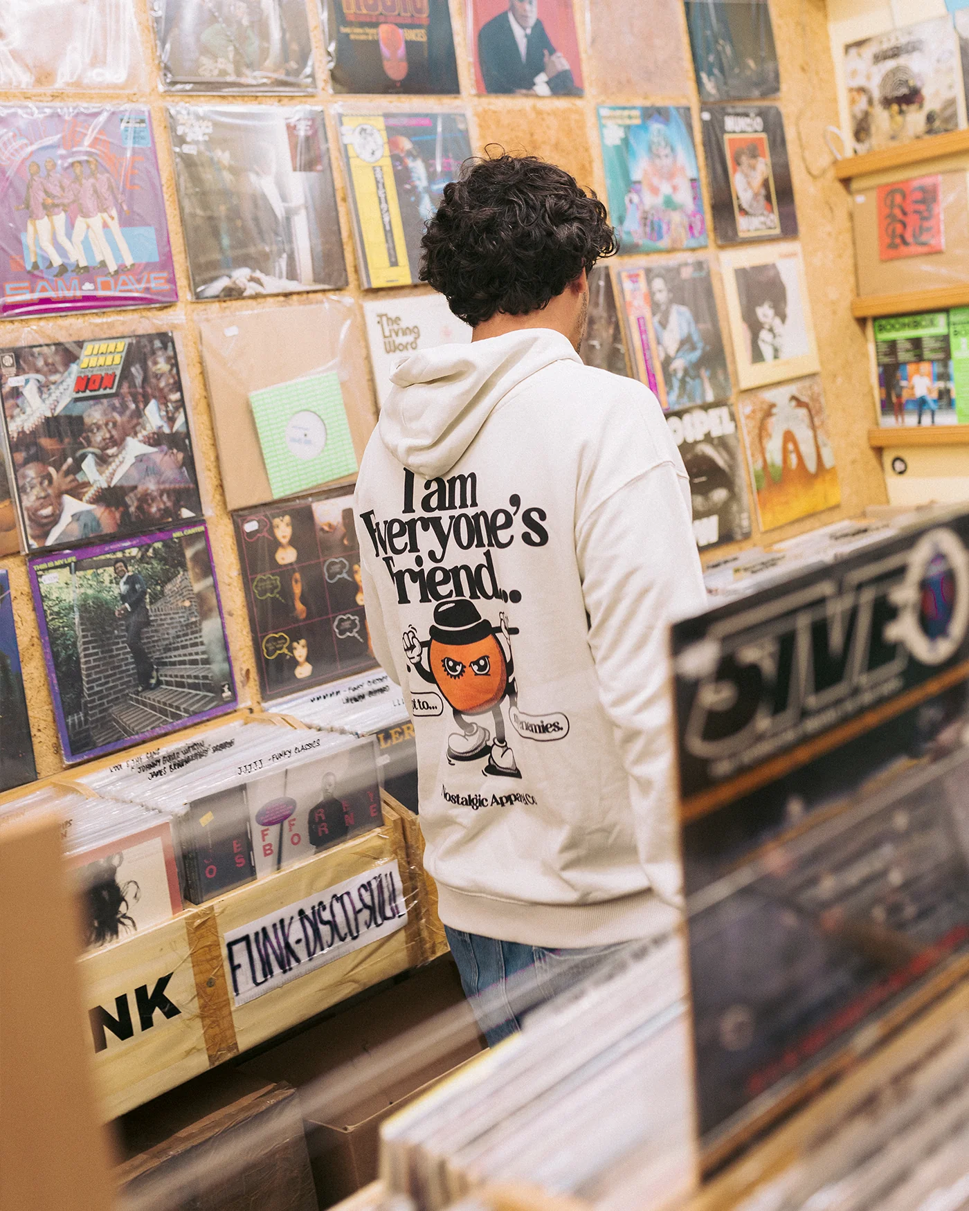 I'm Everyone's Friend | Oversized Hoodie - Image 4