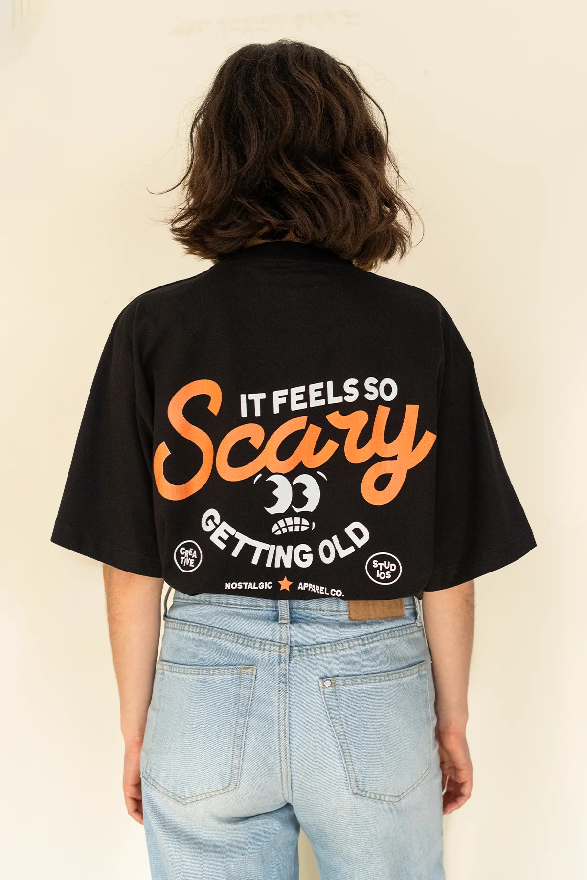 It Feels So Scary | Black Tee - Image 6