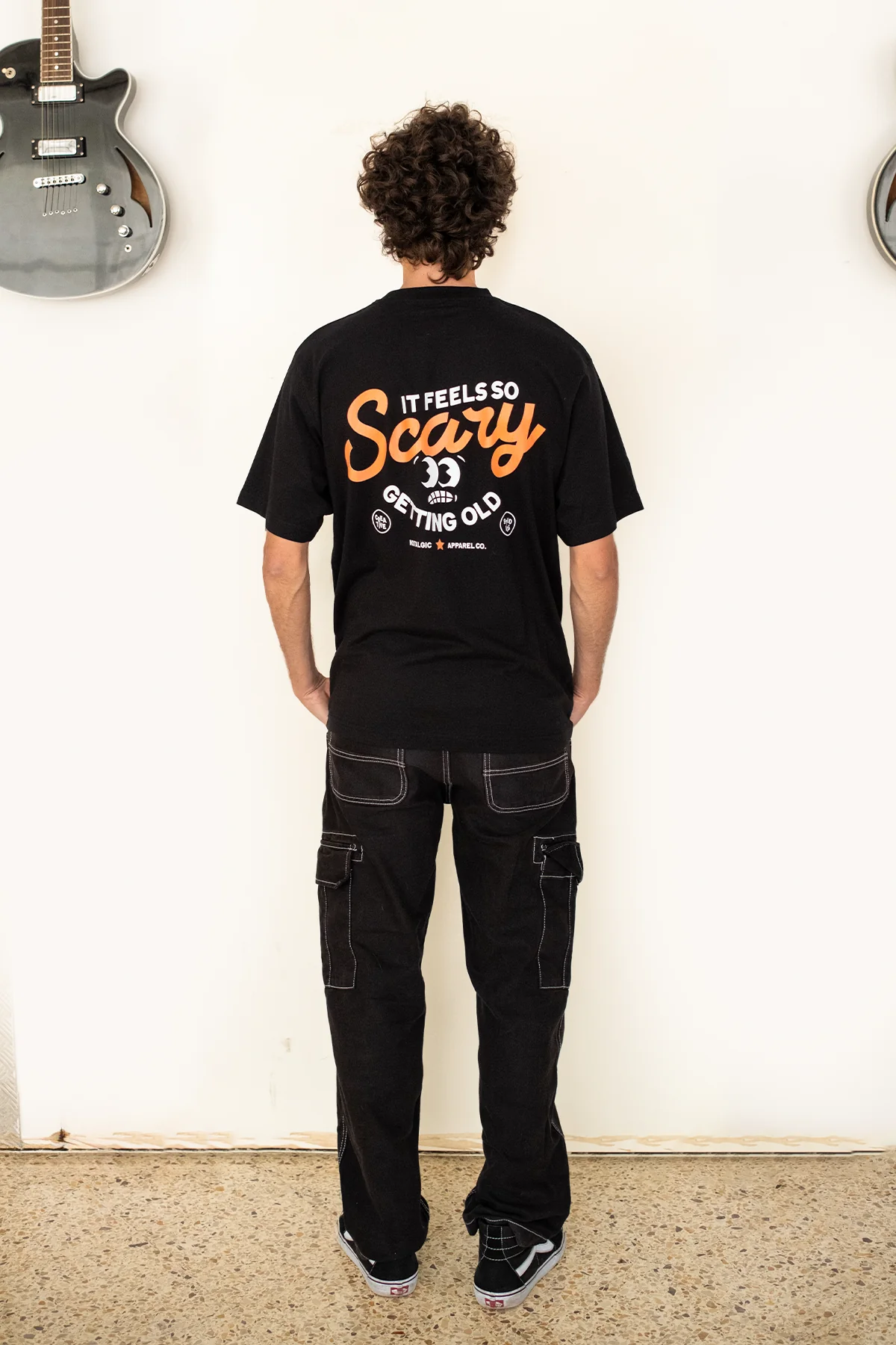It Feels So Scary | Black Tee - Image 7