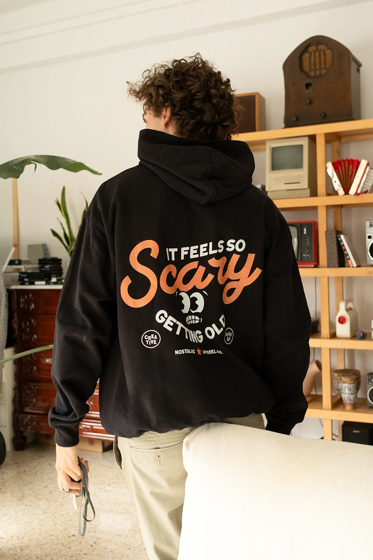 It Feels So Scary | Oversized Hoodie - Image 3