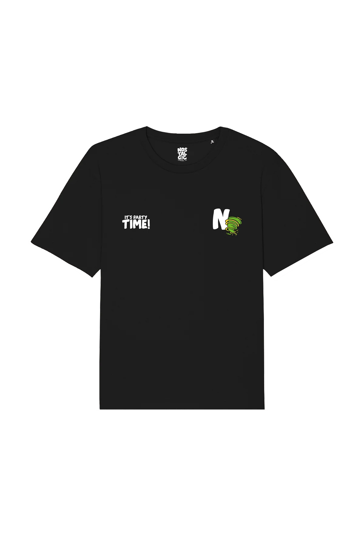 It's party time | Black Tee - Image 8