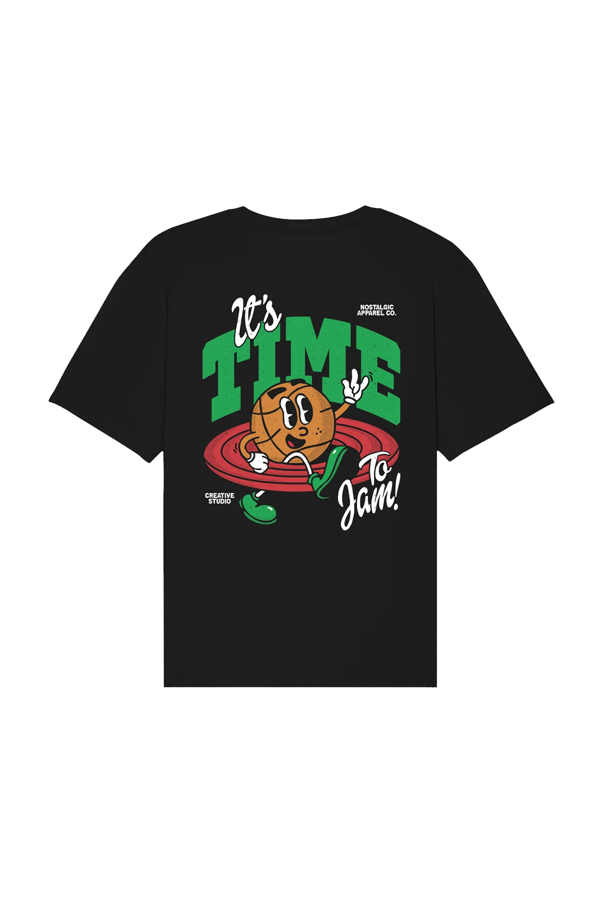 It's Time To Jam | Black Tee