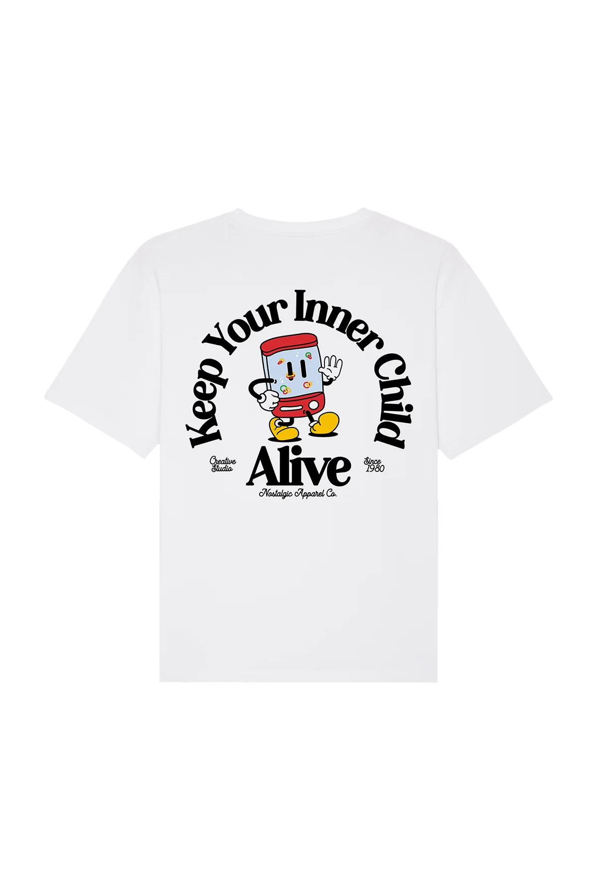 Keep Your Inner Child Alive | White Tee