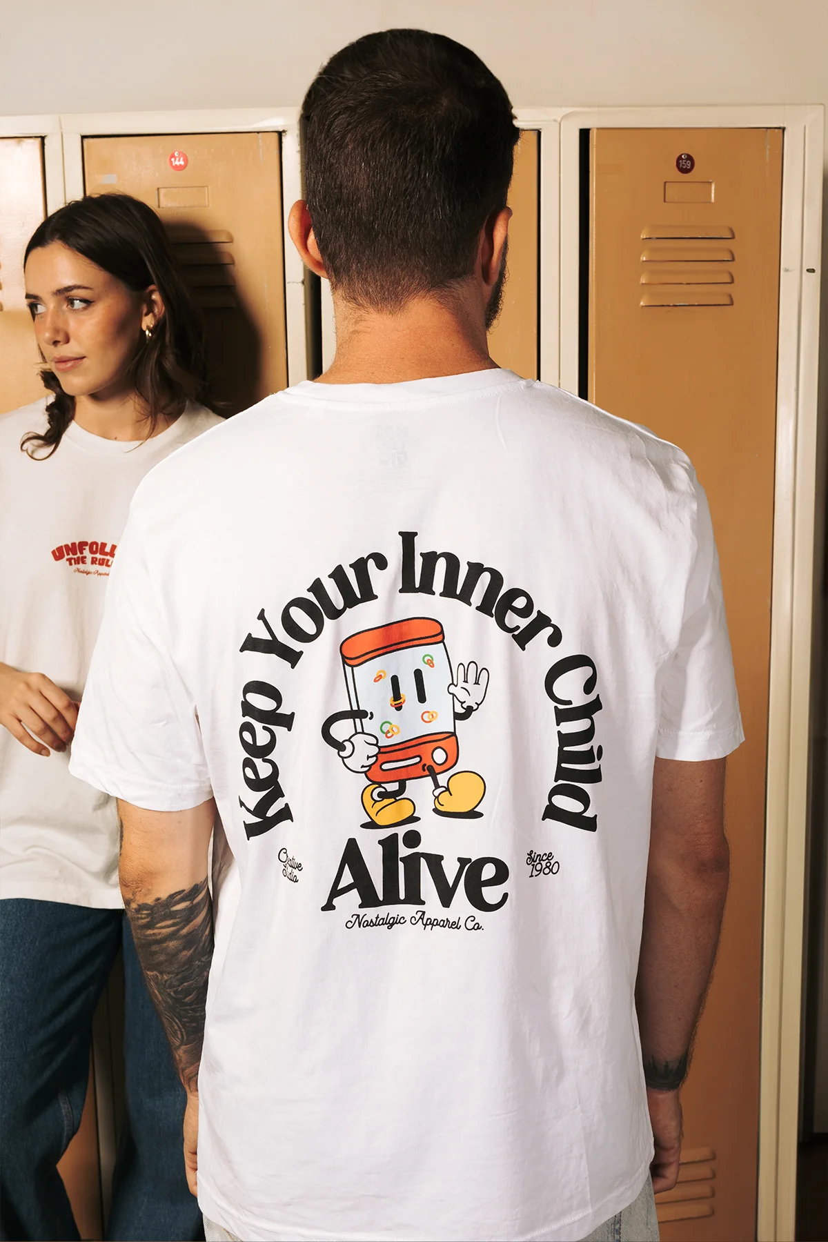 Keep Your Inner Child Alive | White Tee - Image 3