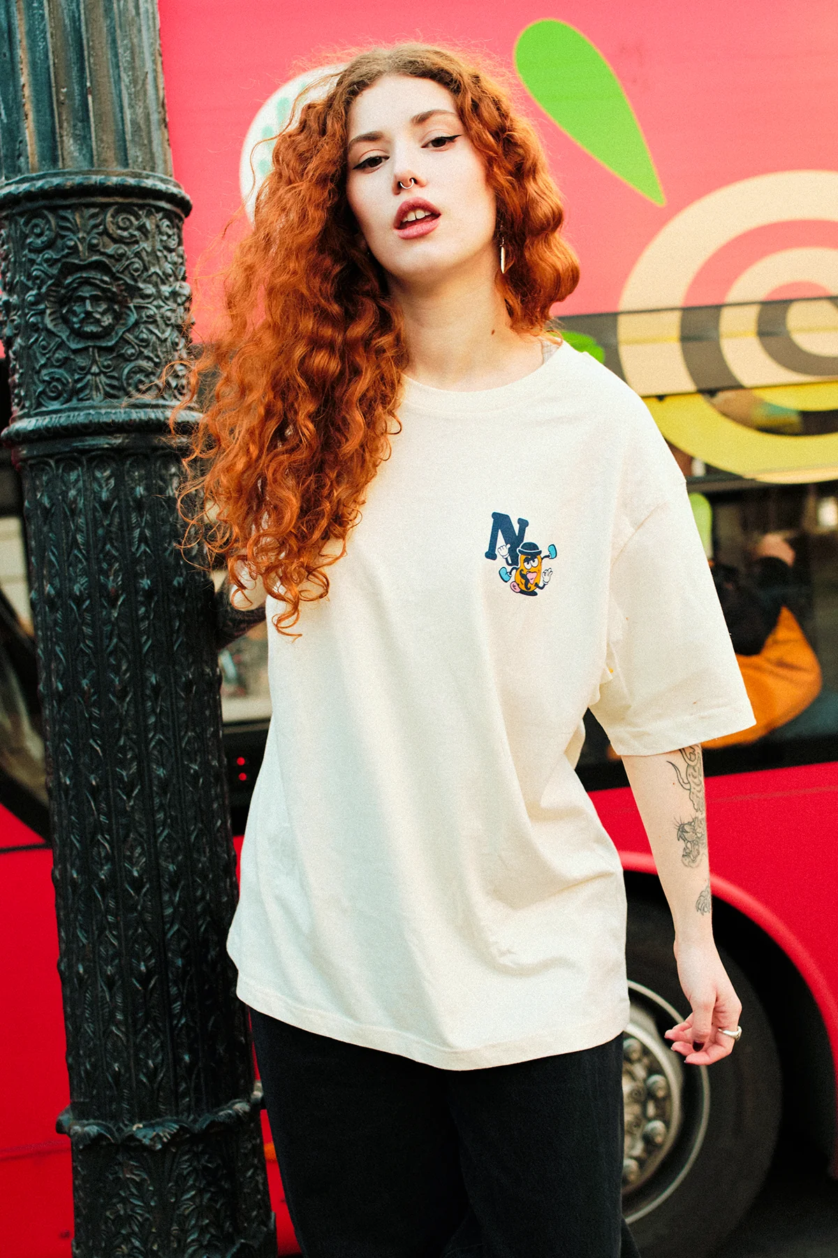 Life is like a potato | Natural Tee - Image 5