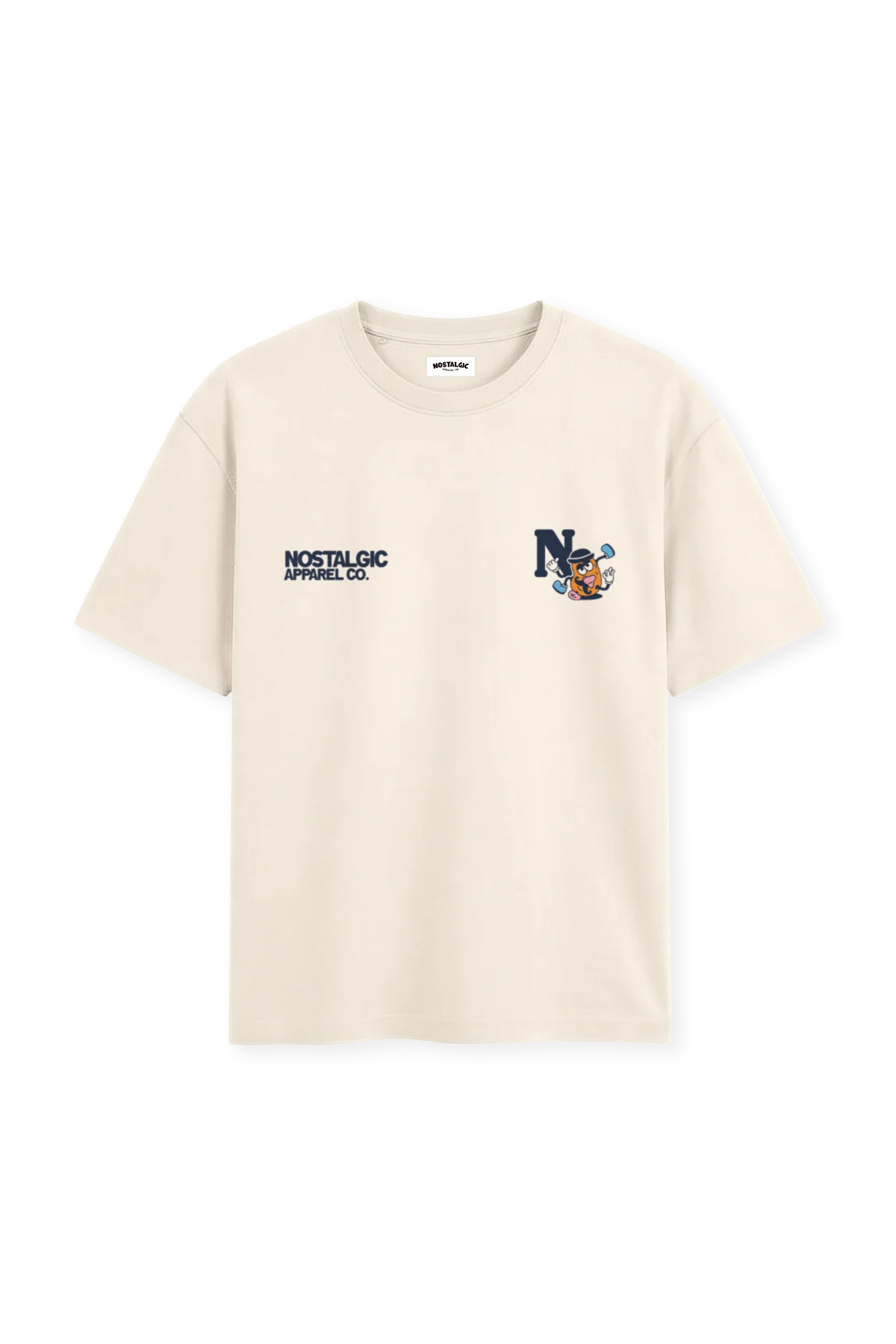 Life is like a potato | Natural Tee - Image 7