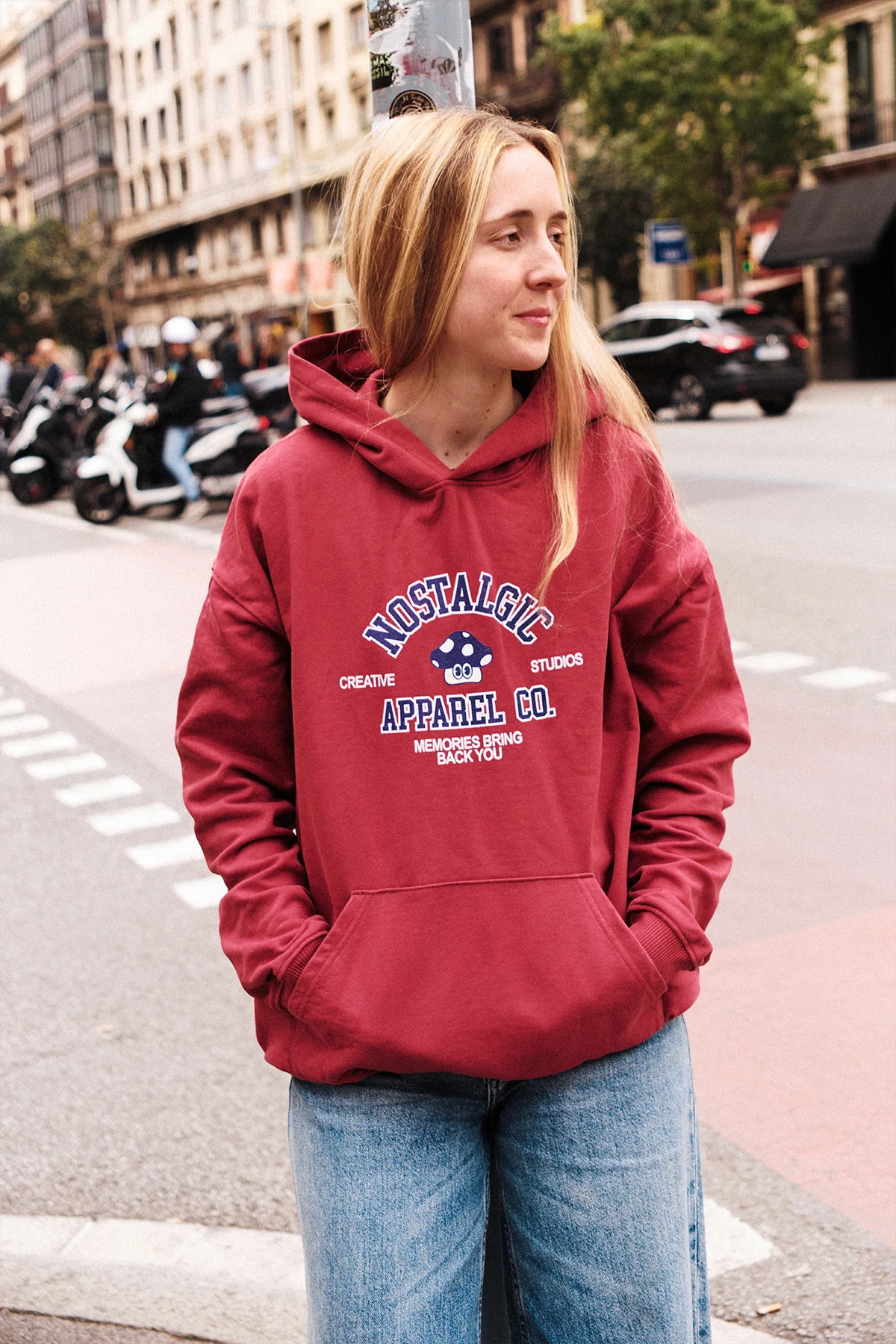 Memories bring back you | Oversized Hoodie - Image 4