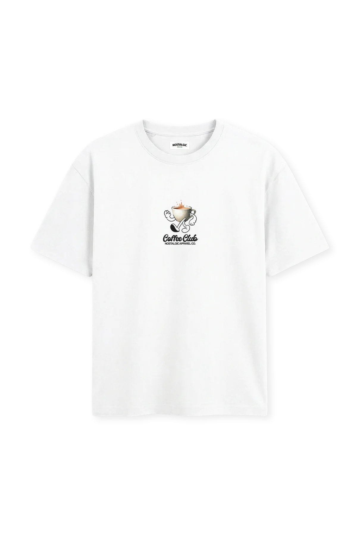 Morning Coffee Club | White Tee - Image 4
