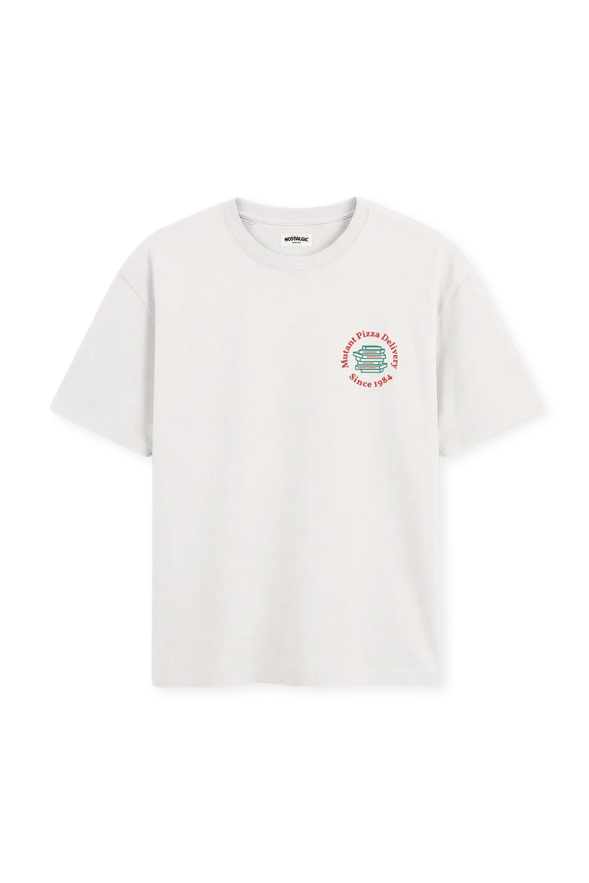 Mutant Pizza Delivery | OffWhite Tee - Image 6