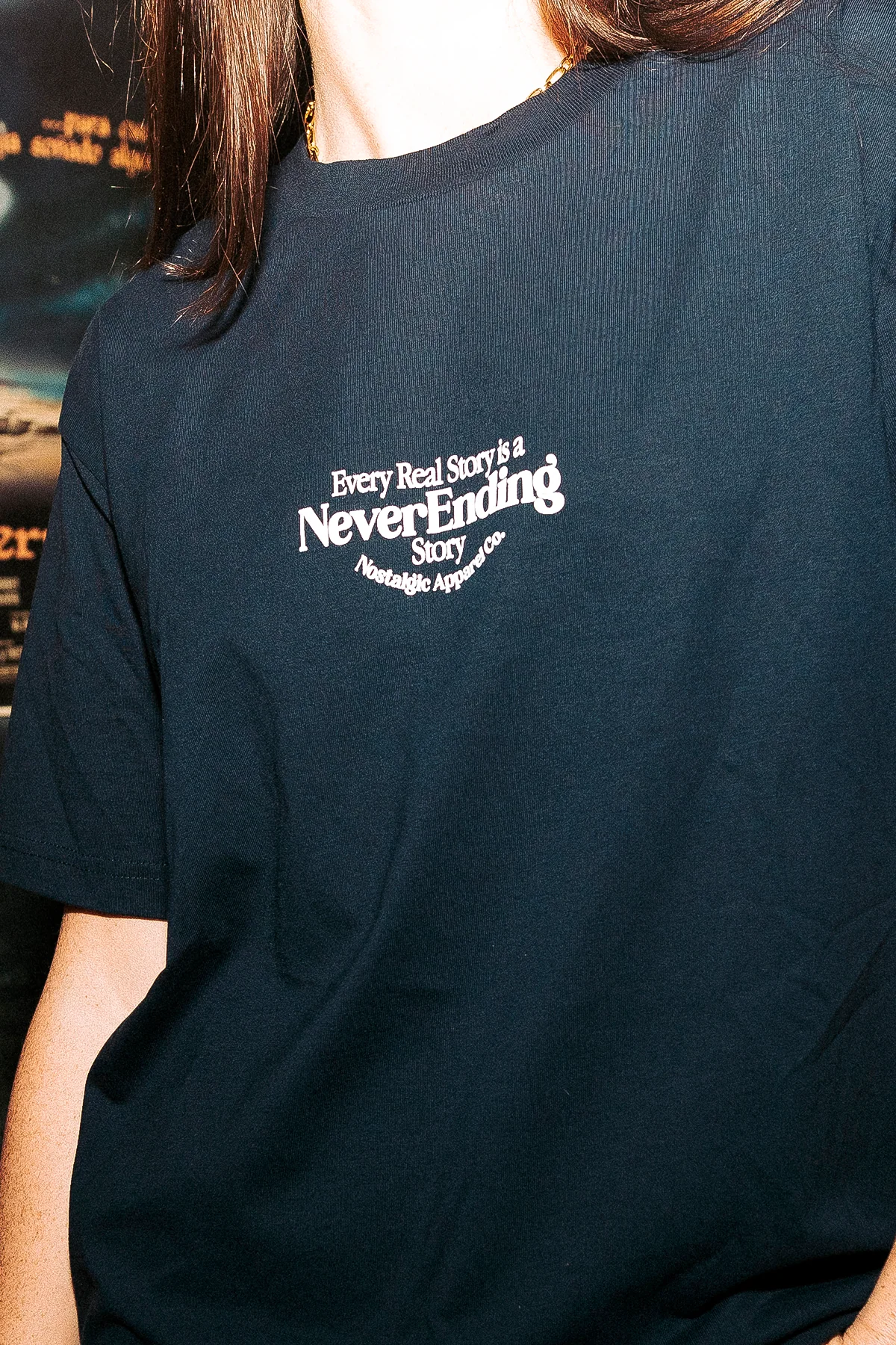 Neverending | DarkBlue Tee - Image 7