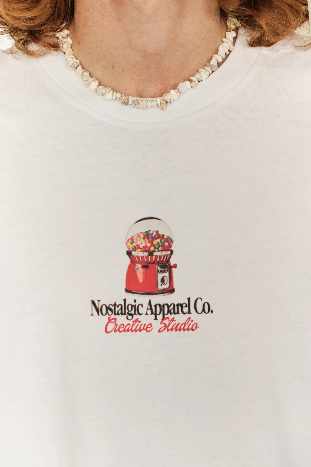 Smile Machine | White Tee - Image 7