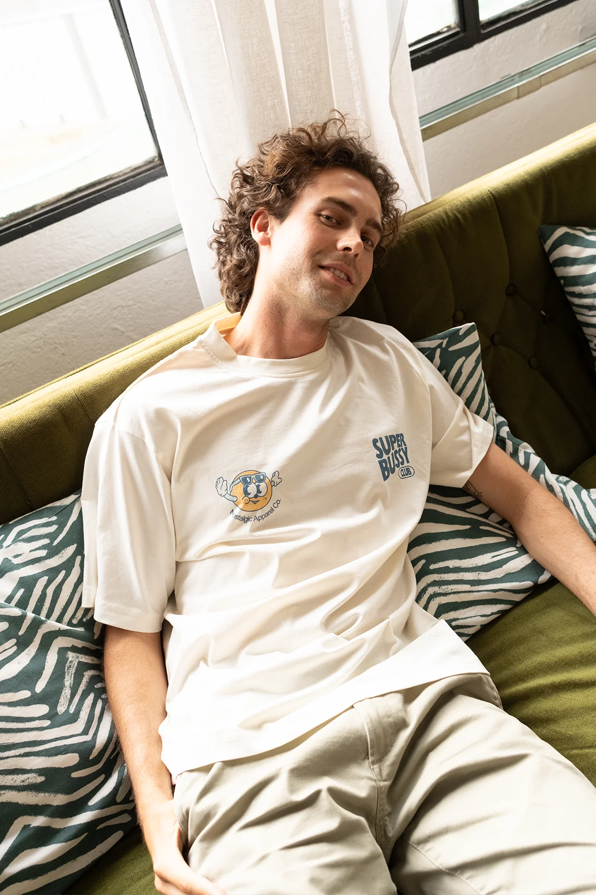Super Bussy Club | OffWhite Tee - Image 3