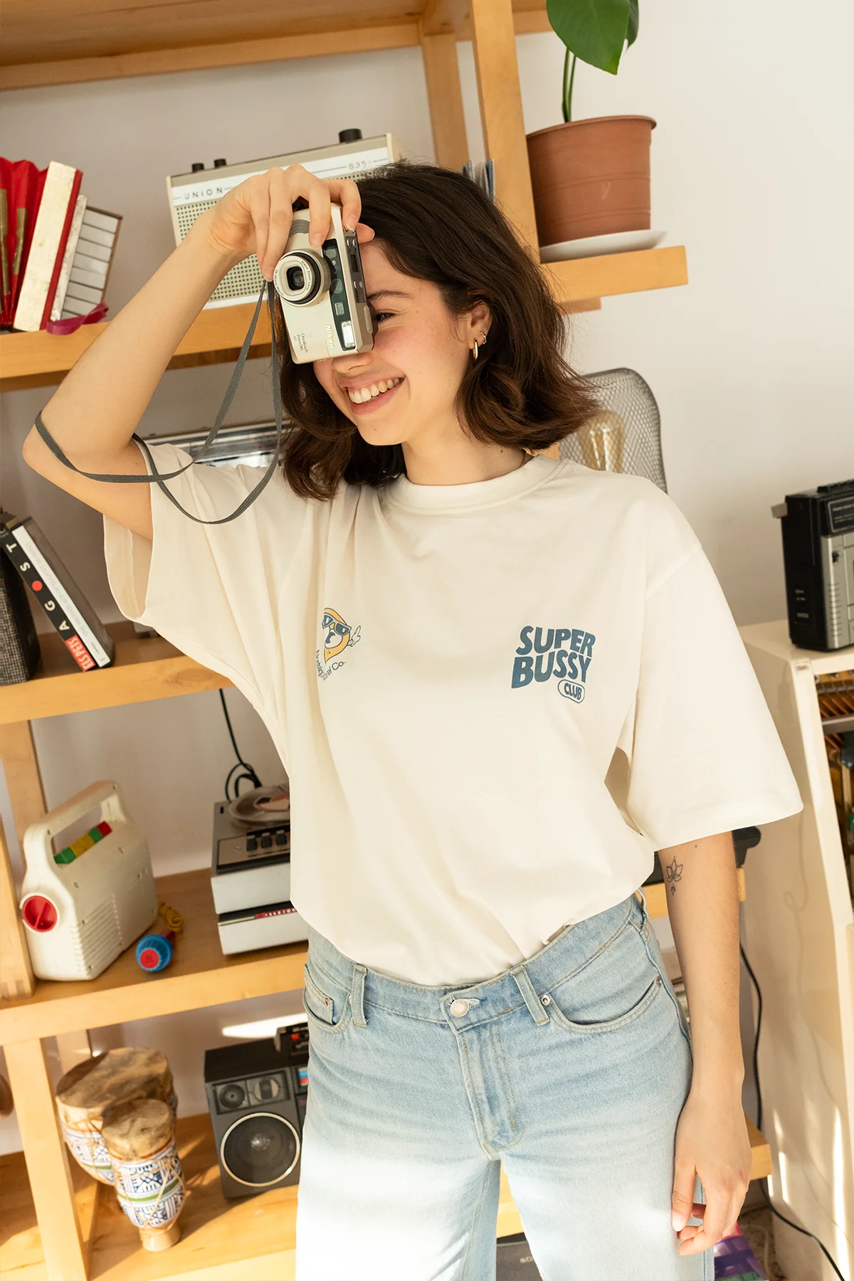 Super Bussy Club | OffWhite Tee - Image 4