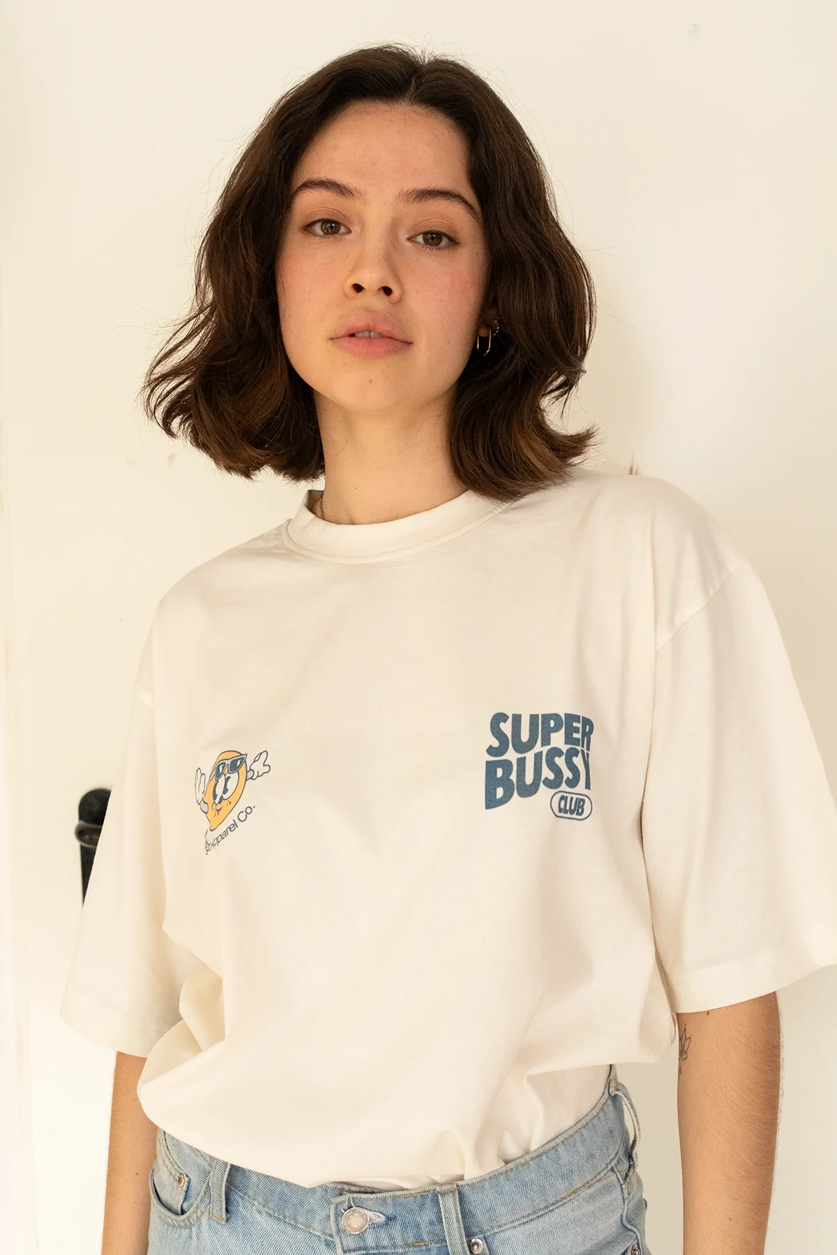 Super Bussy Club | OffWhite Tee - Image 8