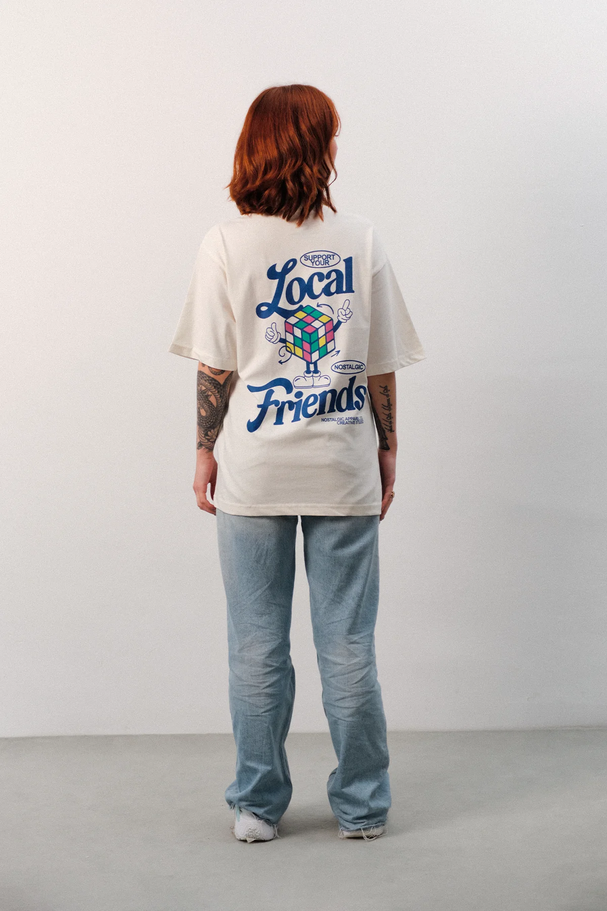 Support your local | OffWhite Tee - Image 9
