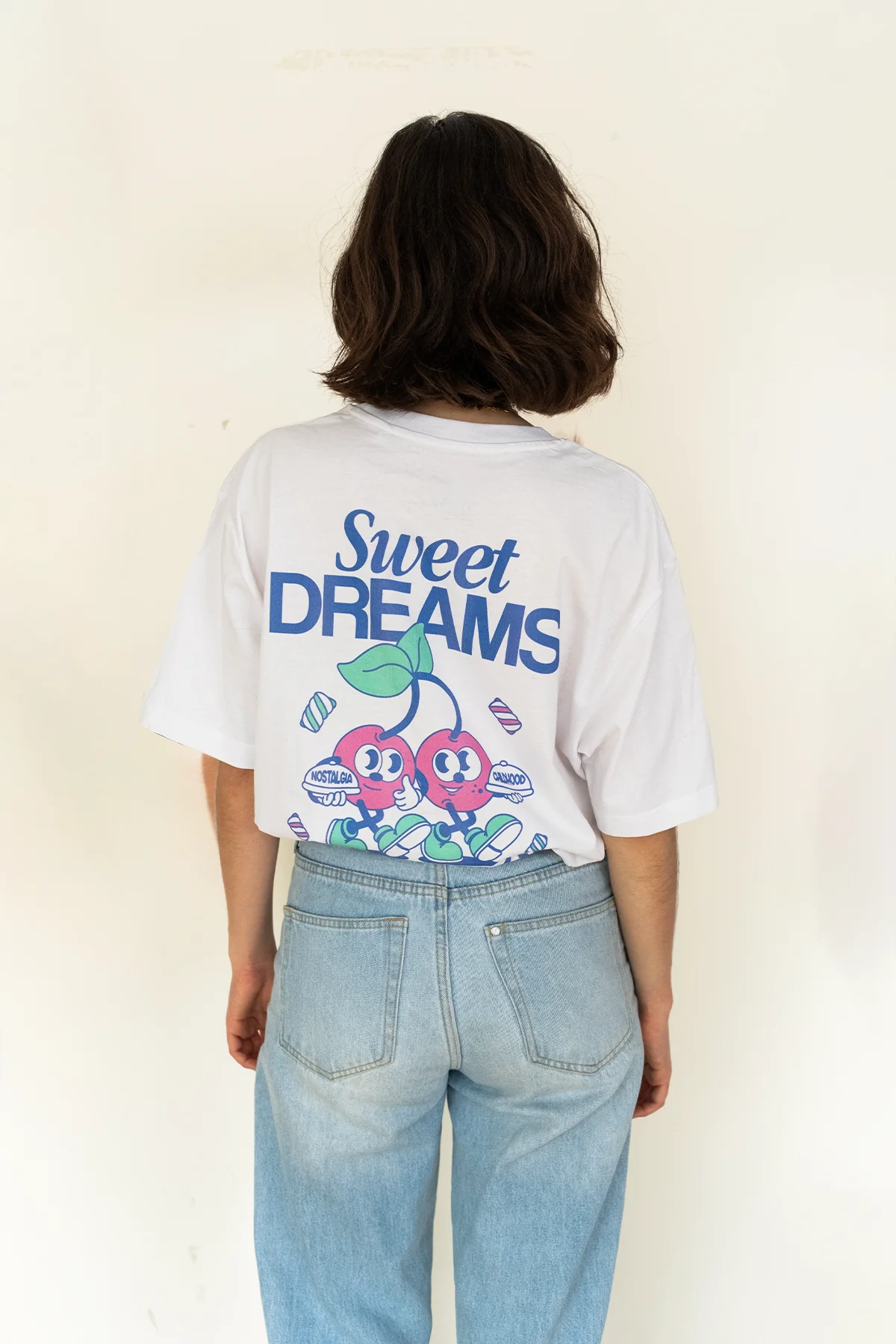 Sweet Dreams | White Tee - Image 8