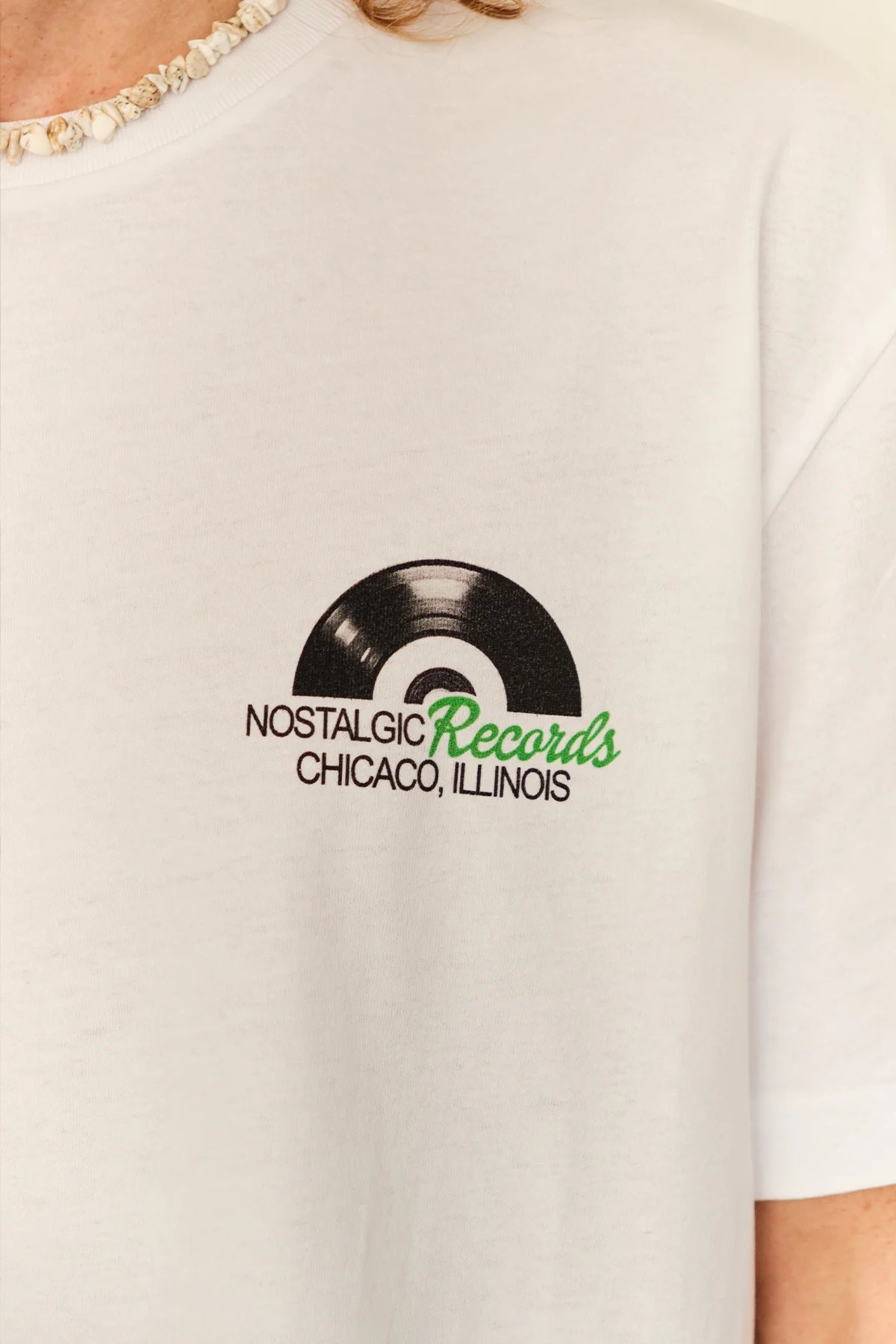 Take a Break | White Tee - Image 7