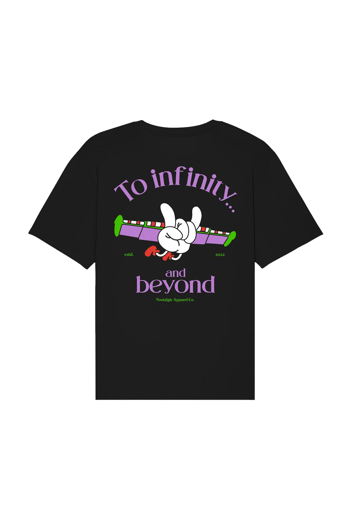 To Infinity & Beyond | Black Tee