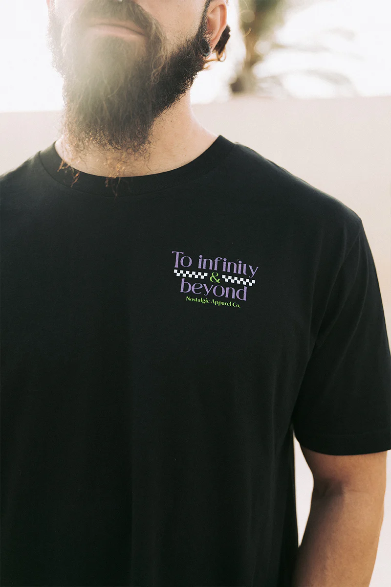 To Infinity & Beyond | Black Tee - Image 3