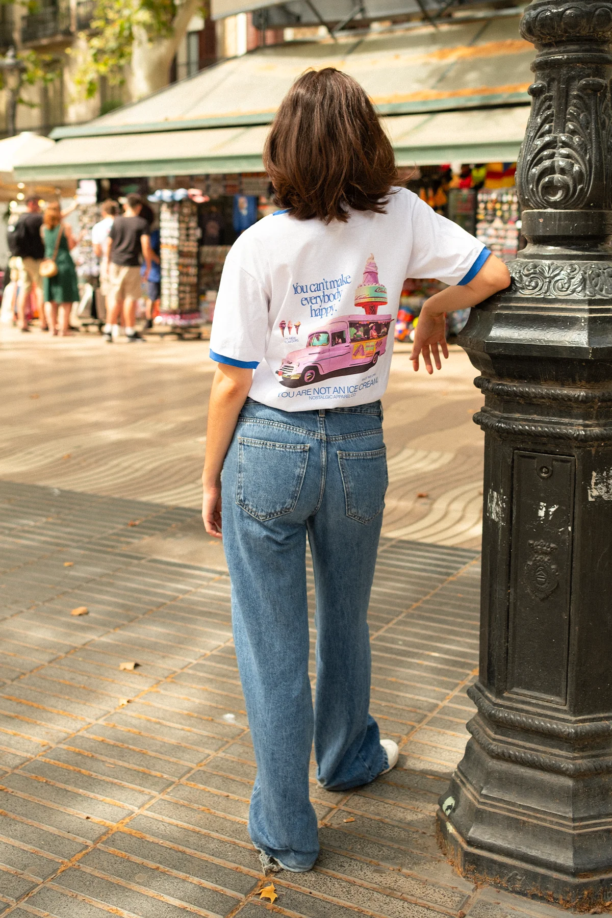 You are not an Ice Cream | Ringer Tee - Image 4