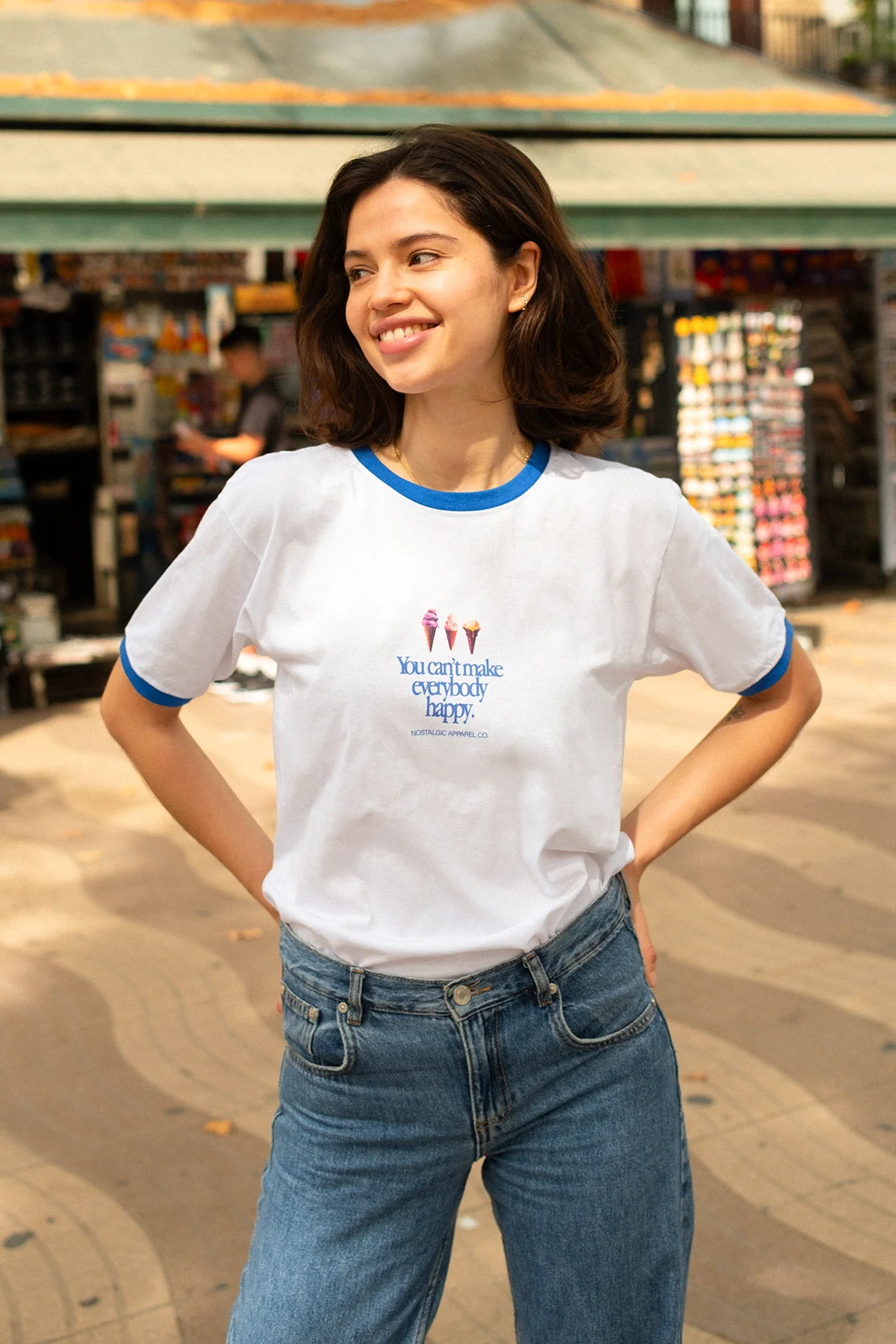 You are not an Ice Cream | Ringer Tee - Image 5