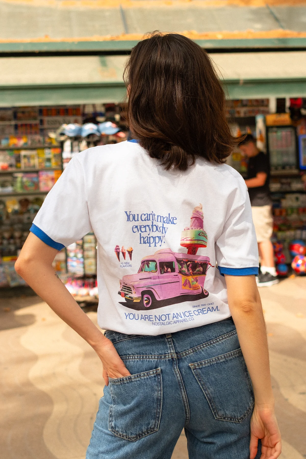 You are not an Ice Cream | Ringer Tee - Image 9